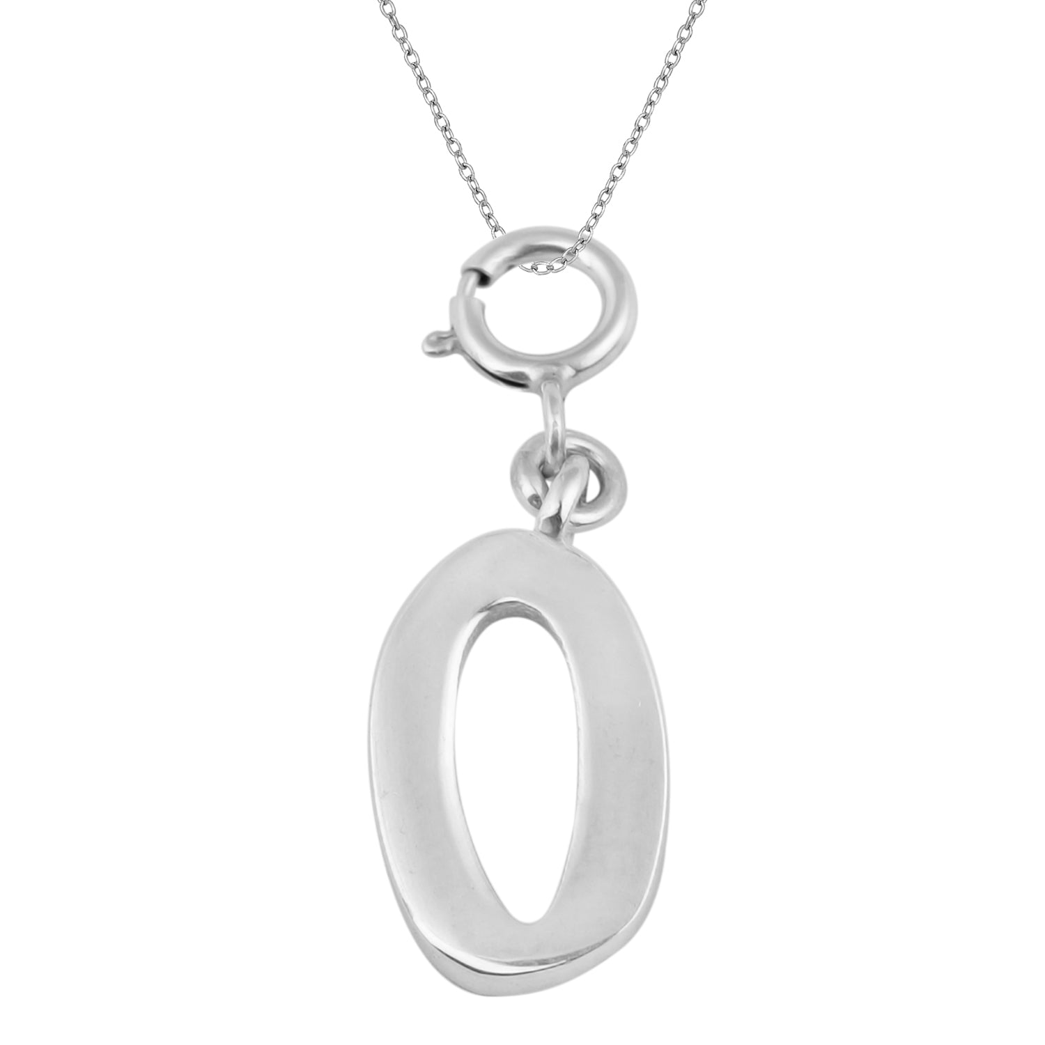 Ciondolo con lettera personalizzata - Argento Sterling