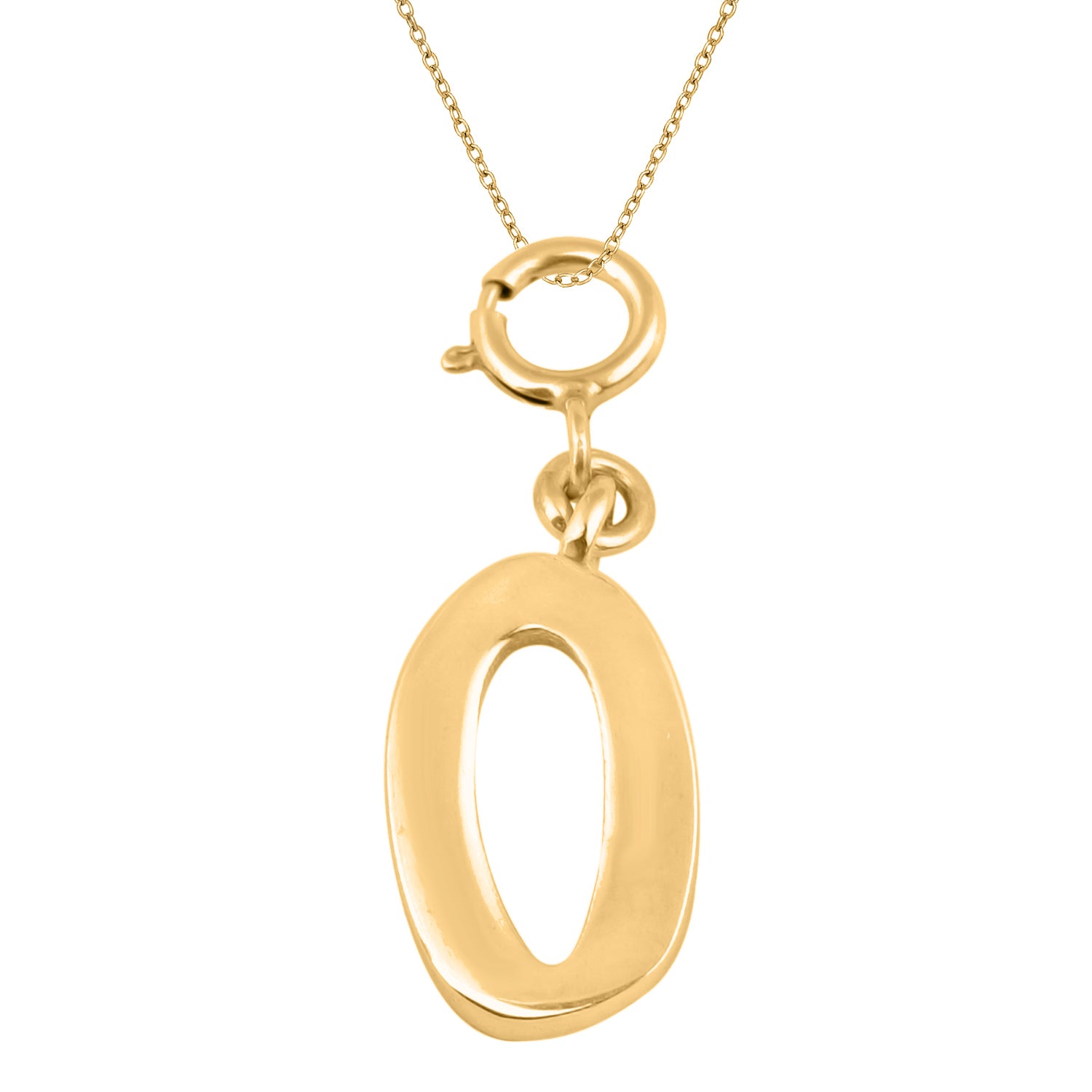Personalized Letter Pendant - Gold Vermeil