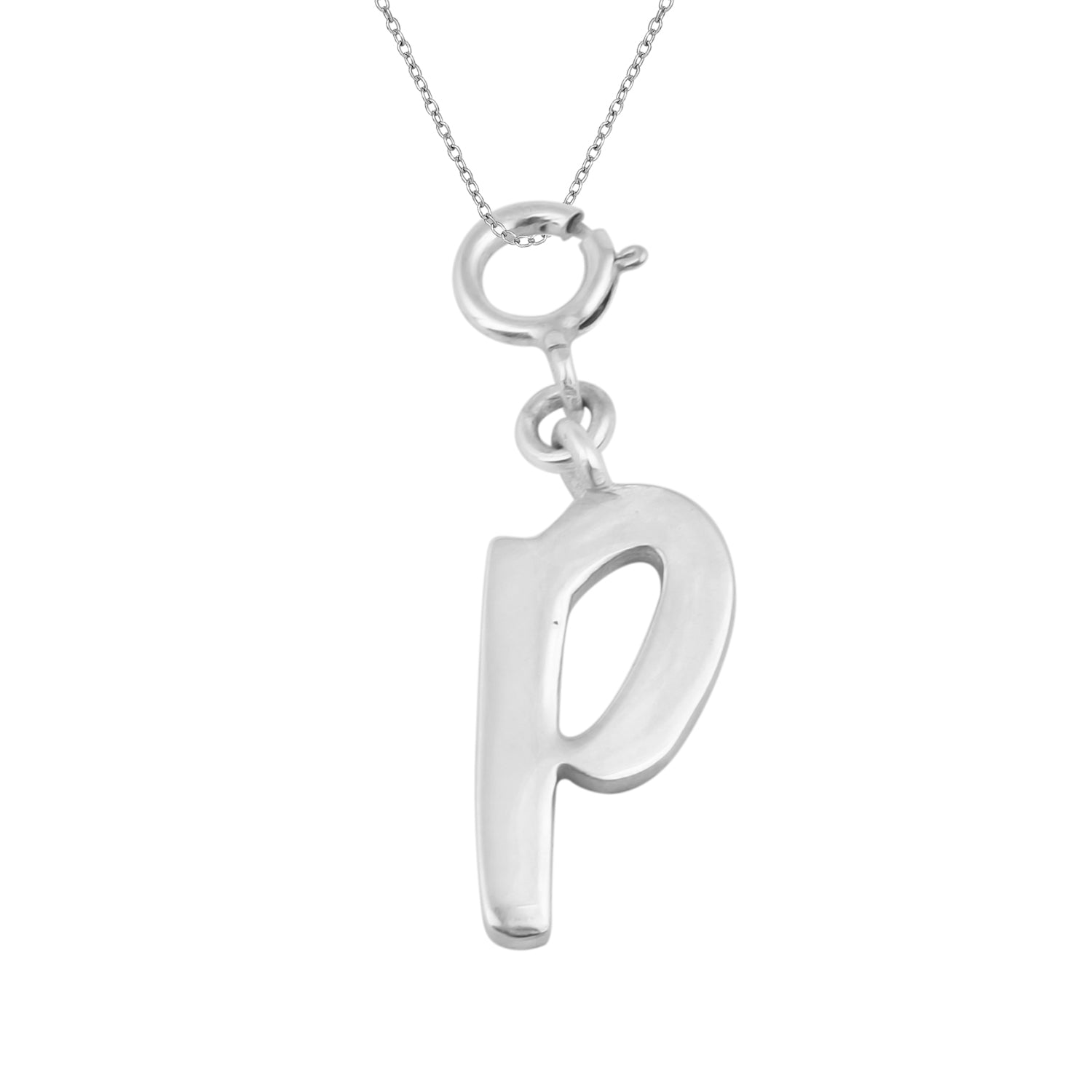 Ciondolo con lettera personalizzata - Argento Sterling