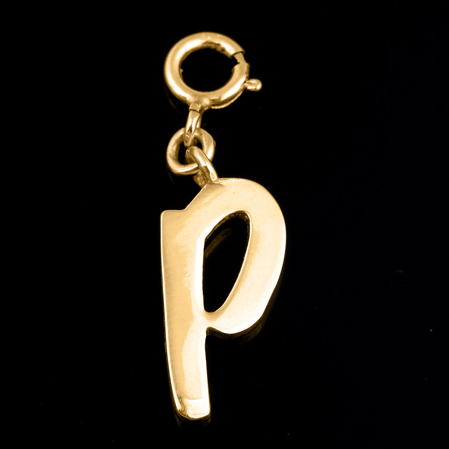 Personalized Letter Pendant - Gold Vermeil