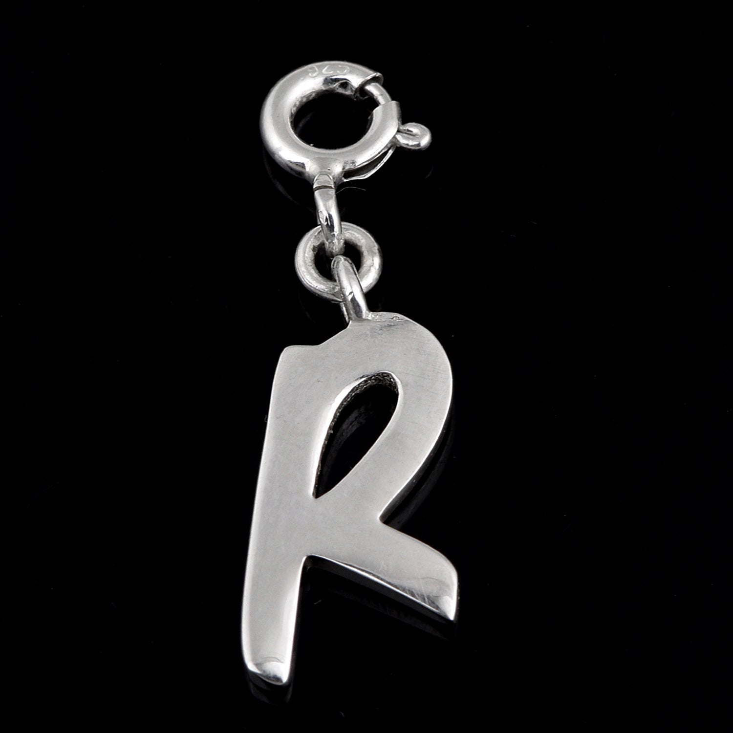 Ciondolo con lettera personalizzata - Argento Sterling