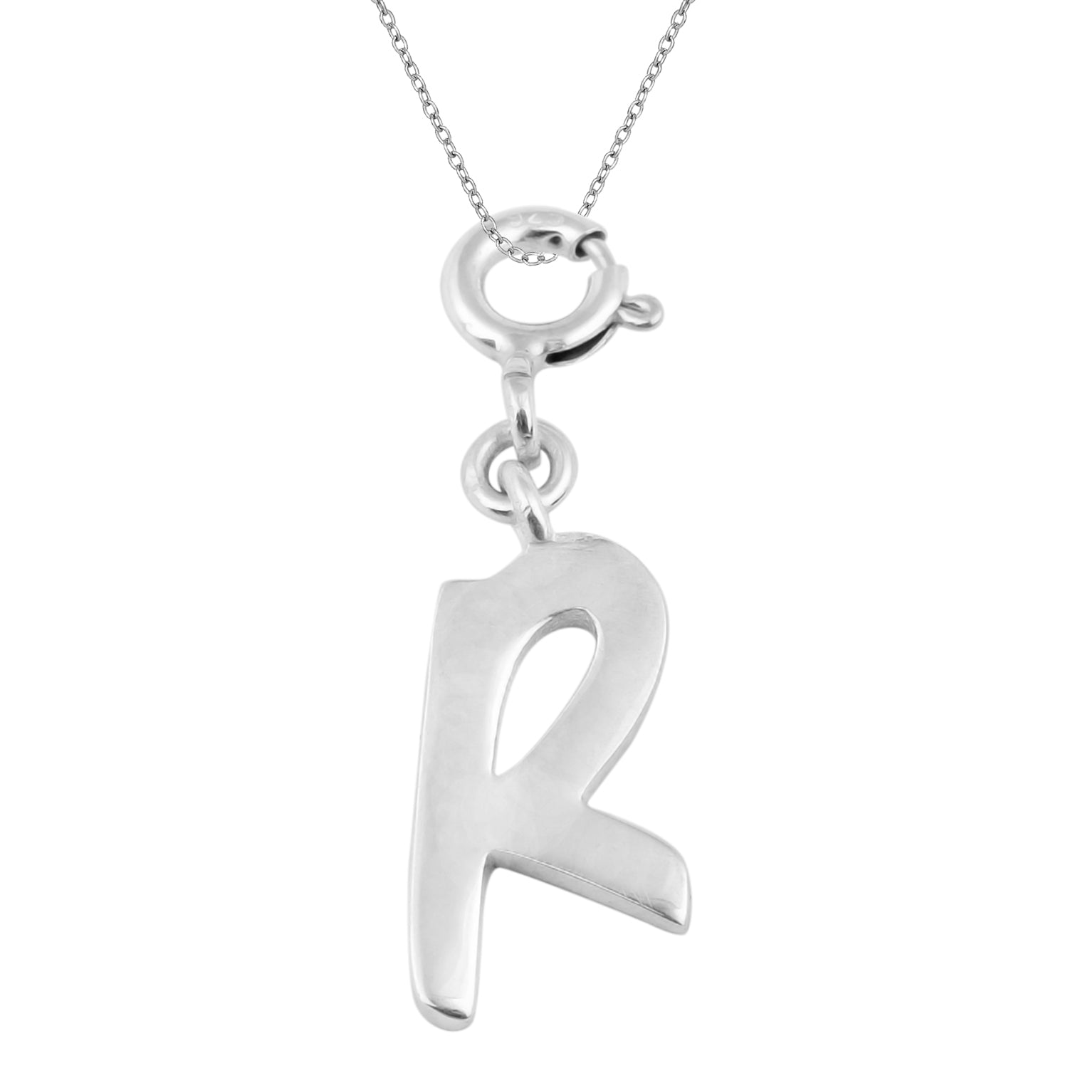 Ciondolo con lettera personalizzata - Argento Sterling