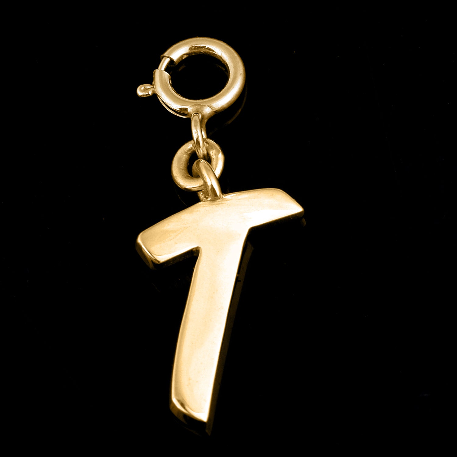 Personalized Letter Pendant - Gold Vermeil
