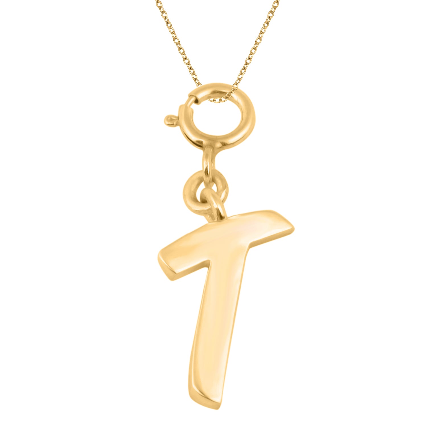 Personalized Letter Pendant - Gold Vermeil