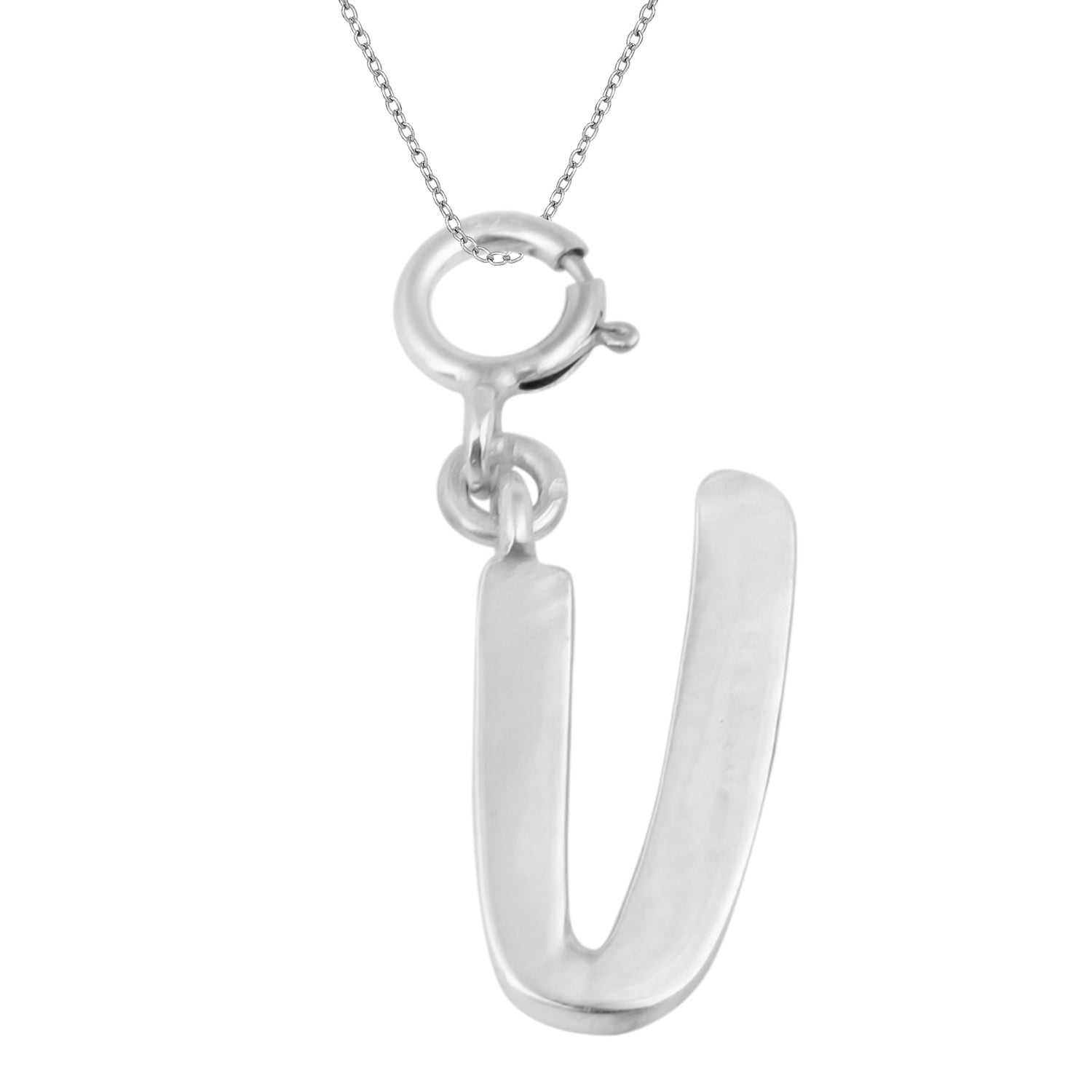Ciondolo con lettera personalizzata - Argento Sterling