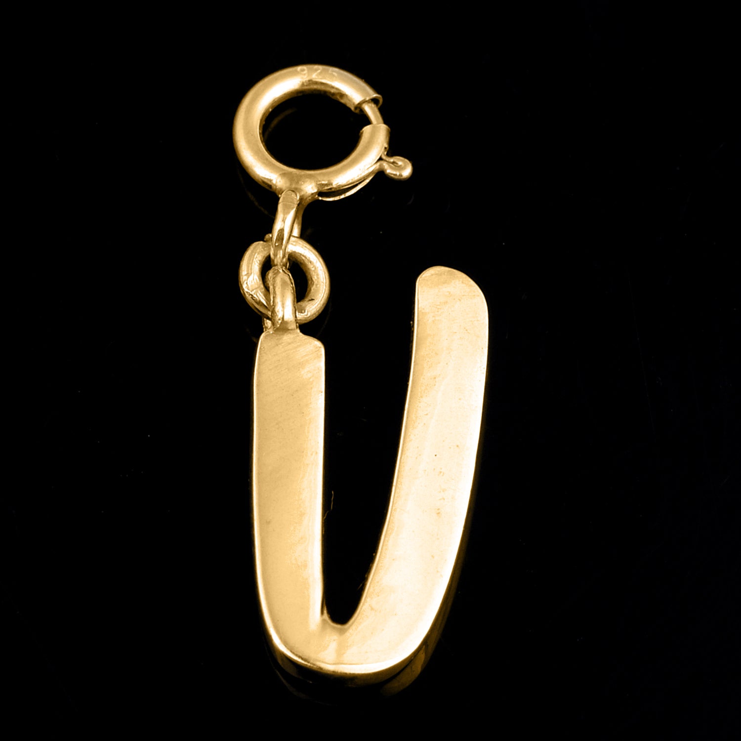 Personalized Letter Pendant - Gold Vermeil