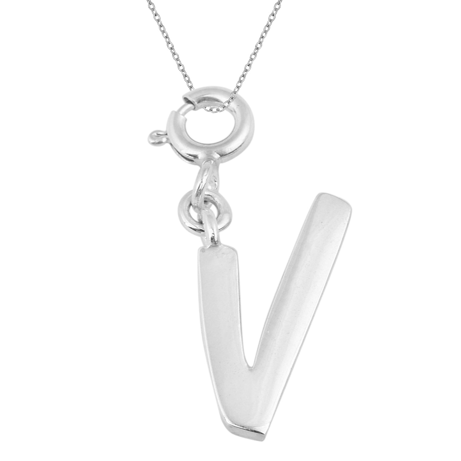Ciondolo con lettera personalizzata - Argento Sterling