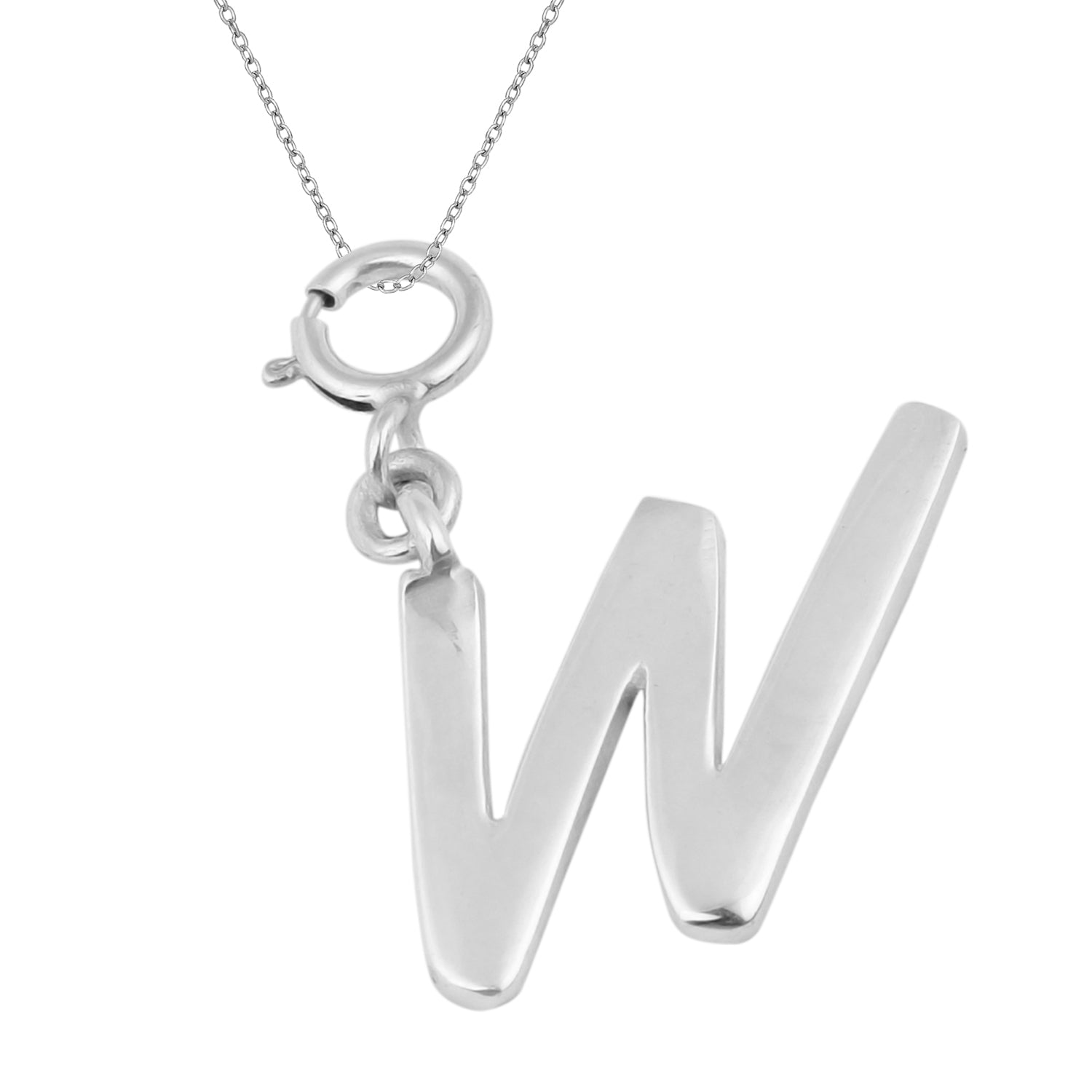 Ciondolo con lettera personalizzata - Argento Sterling