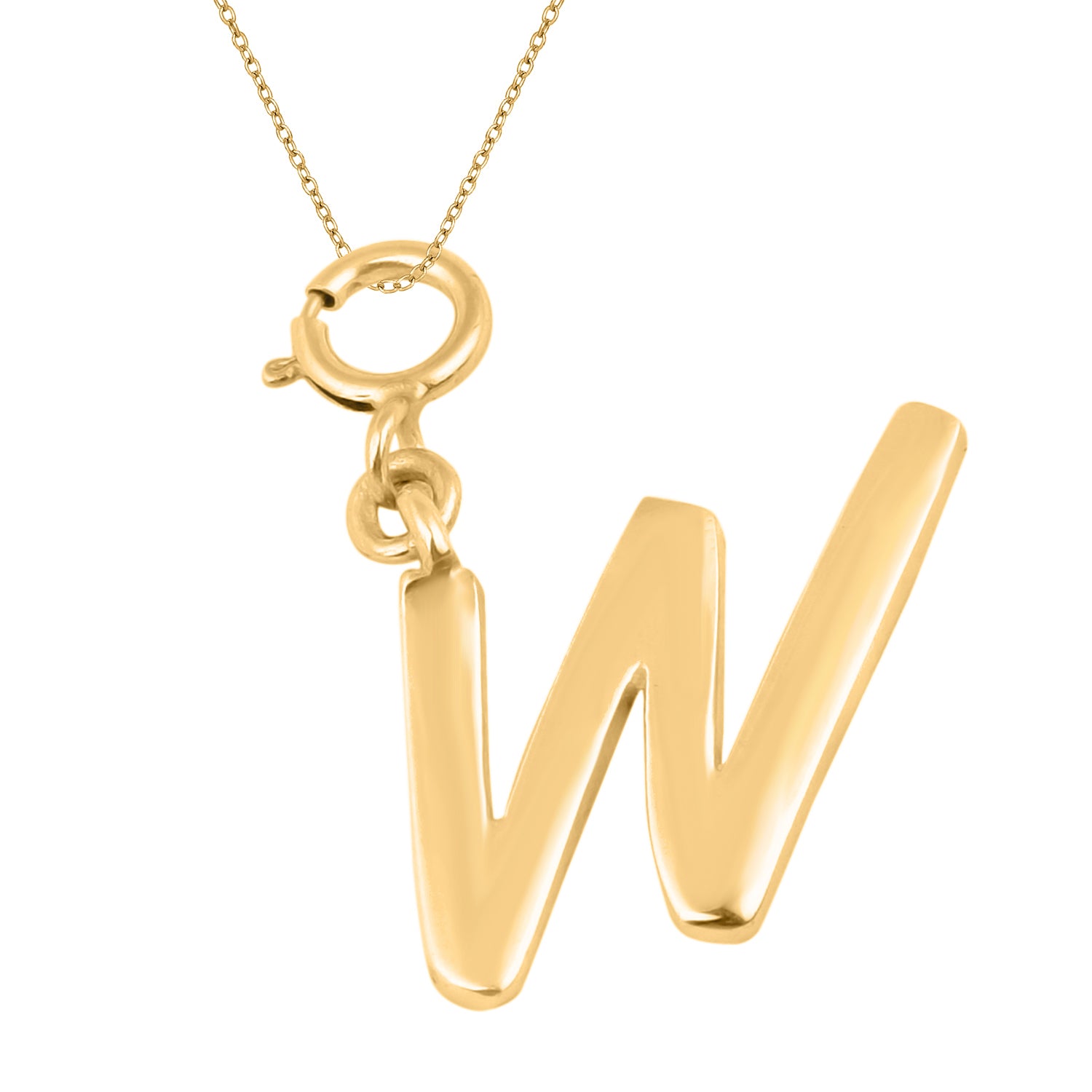Personalized Letter Pendant - Gold Vermeil