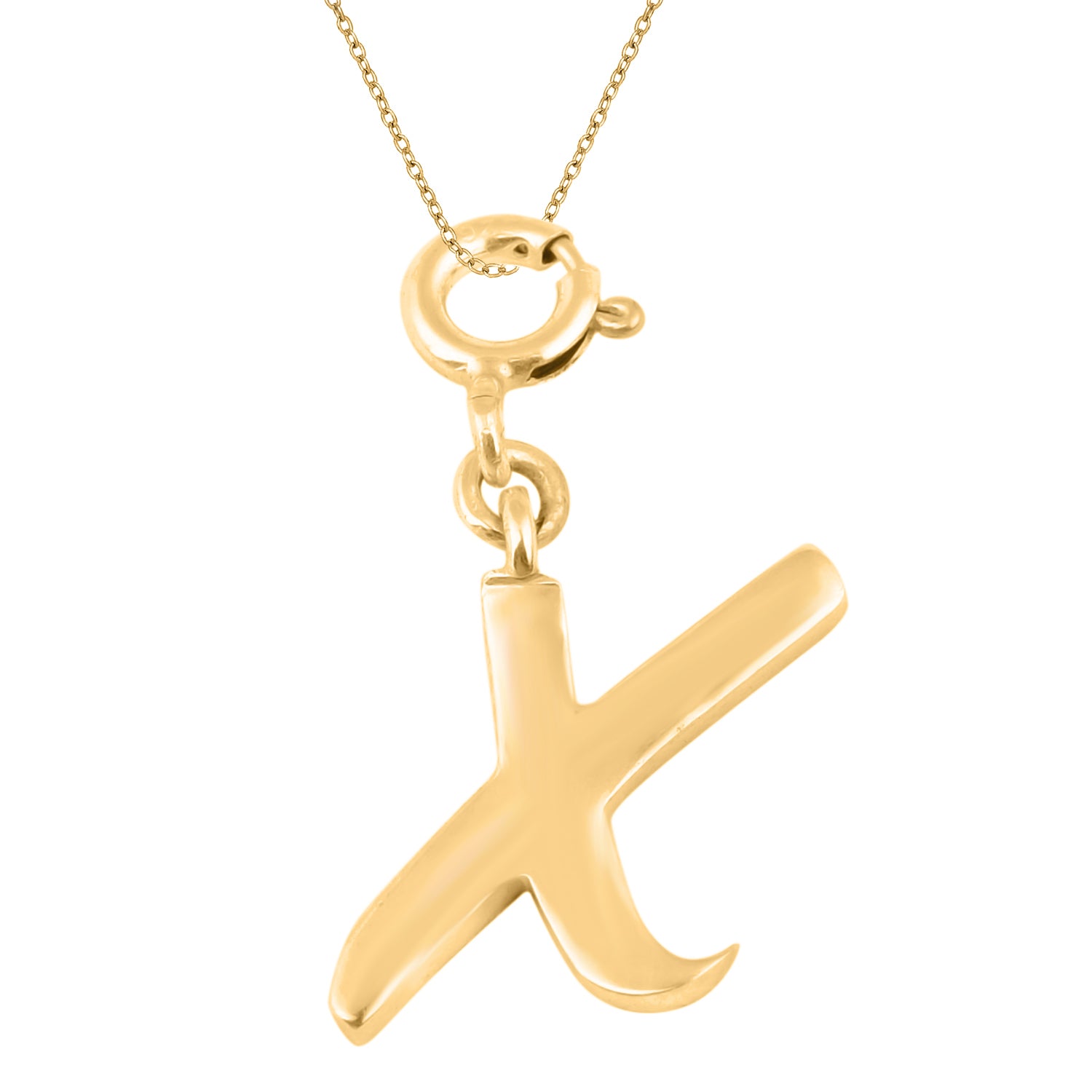 Personalized Letter Pendant - Gold Vermeil