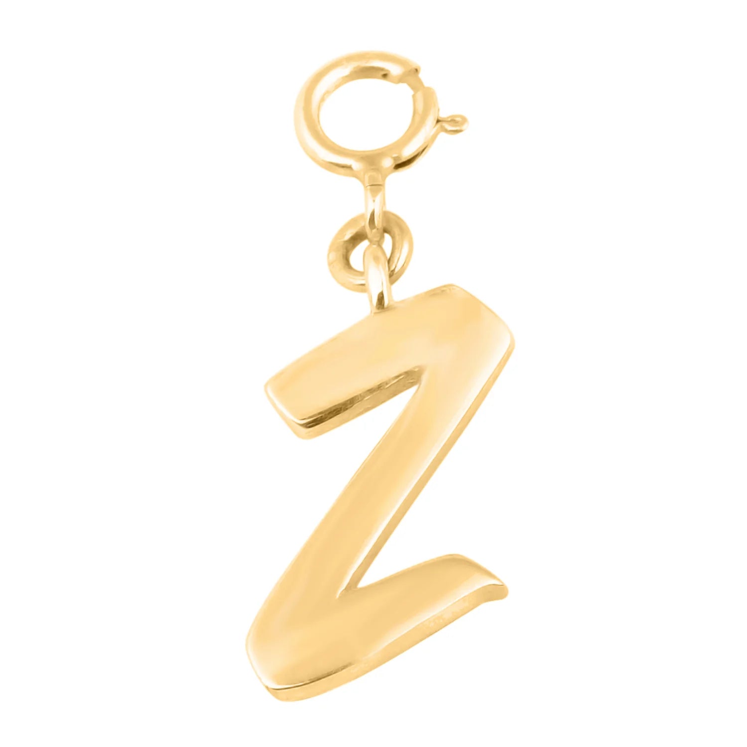 Ciondolo con lettera personalizzata - Vermeil oro
