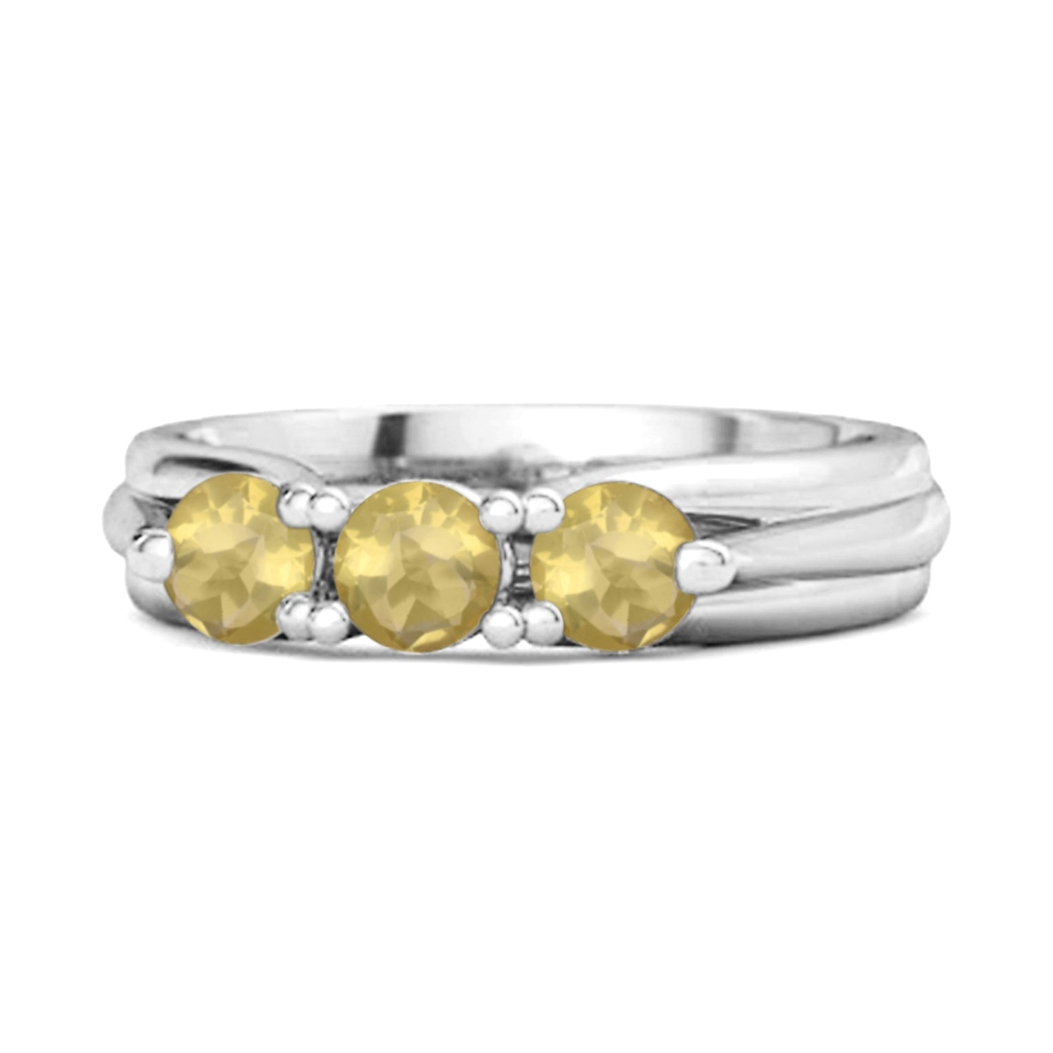 Lemonquartz ring