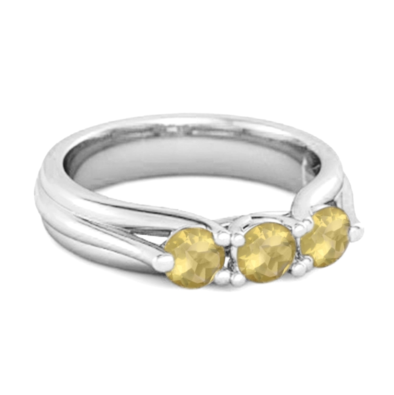 Lemonquartz ring