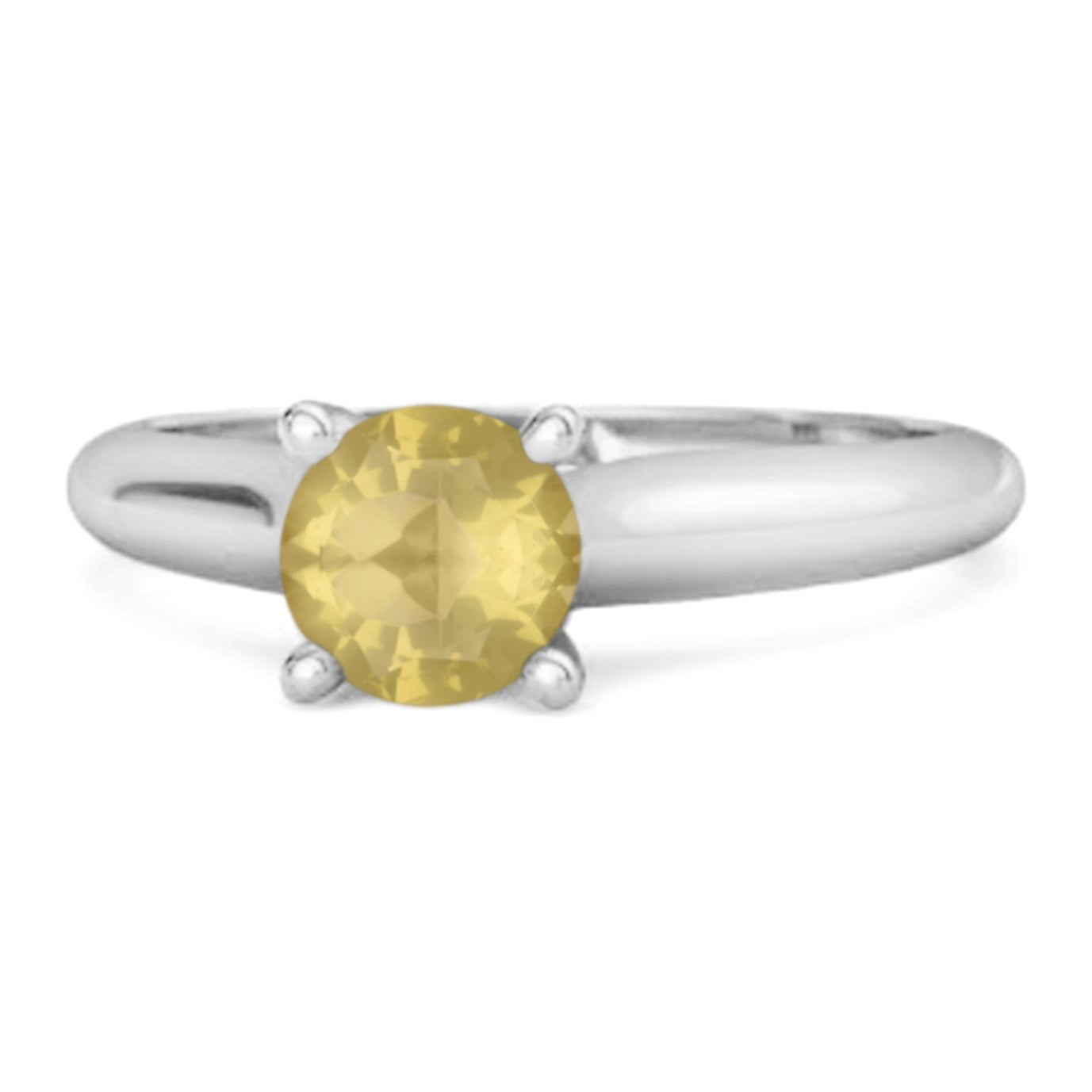Lemonquartz ring