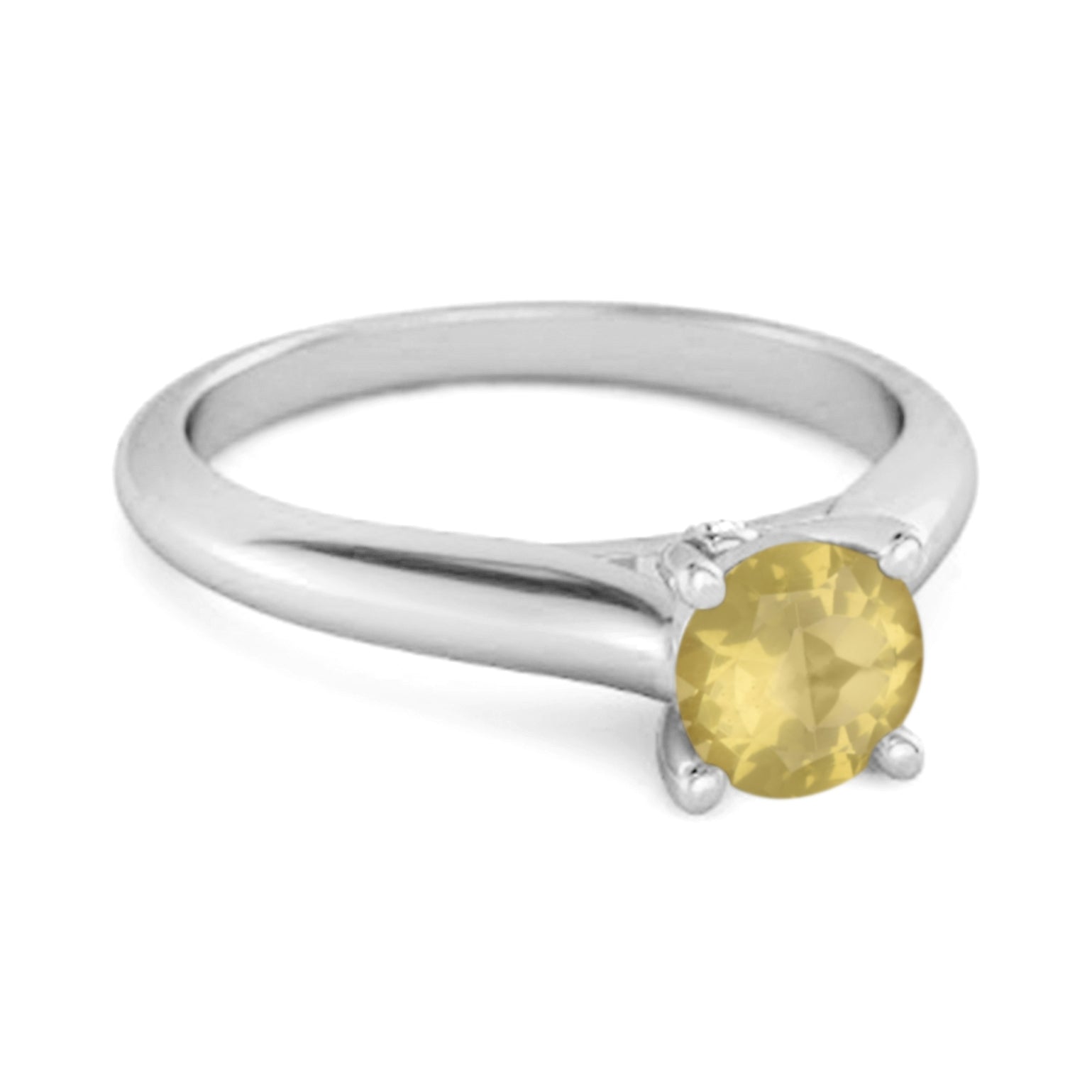Lemonquartz ring