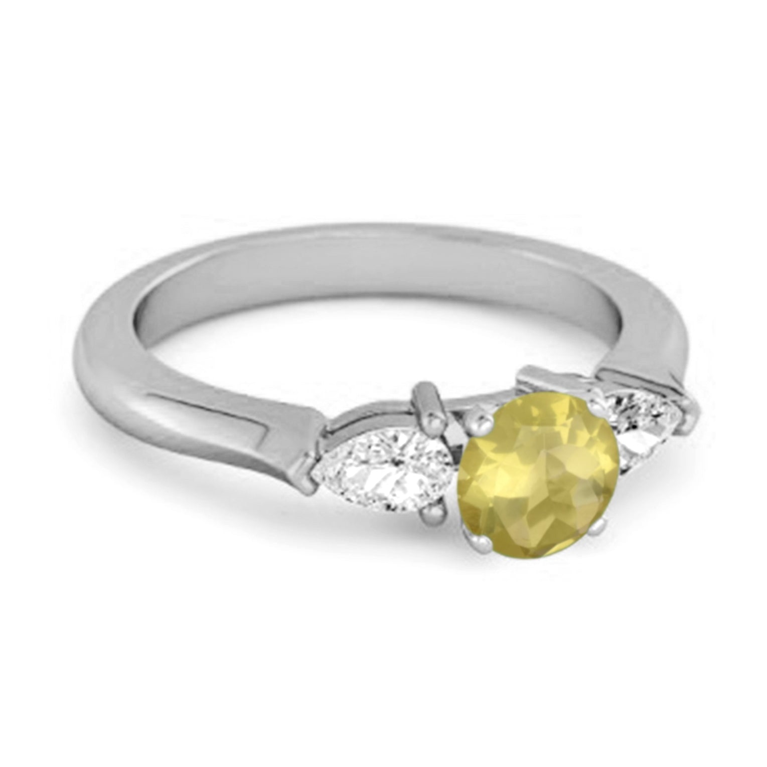 Lemonquartz ring