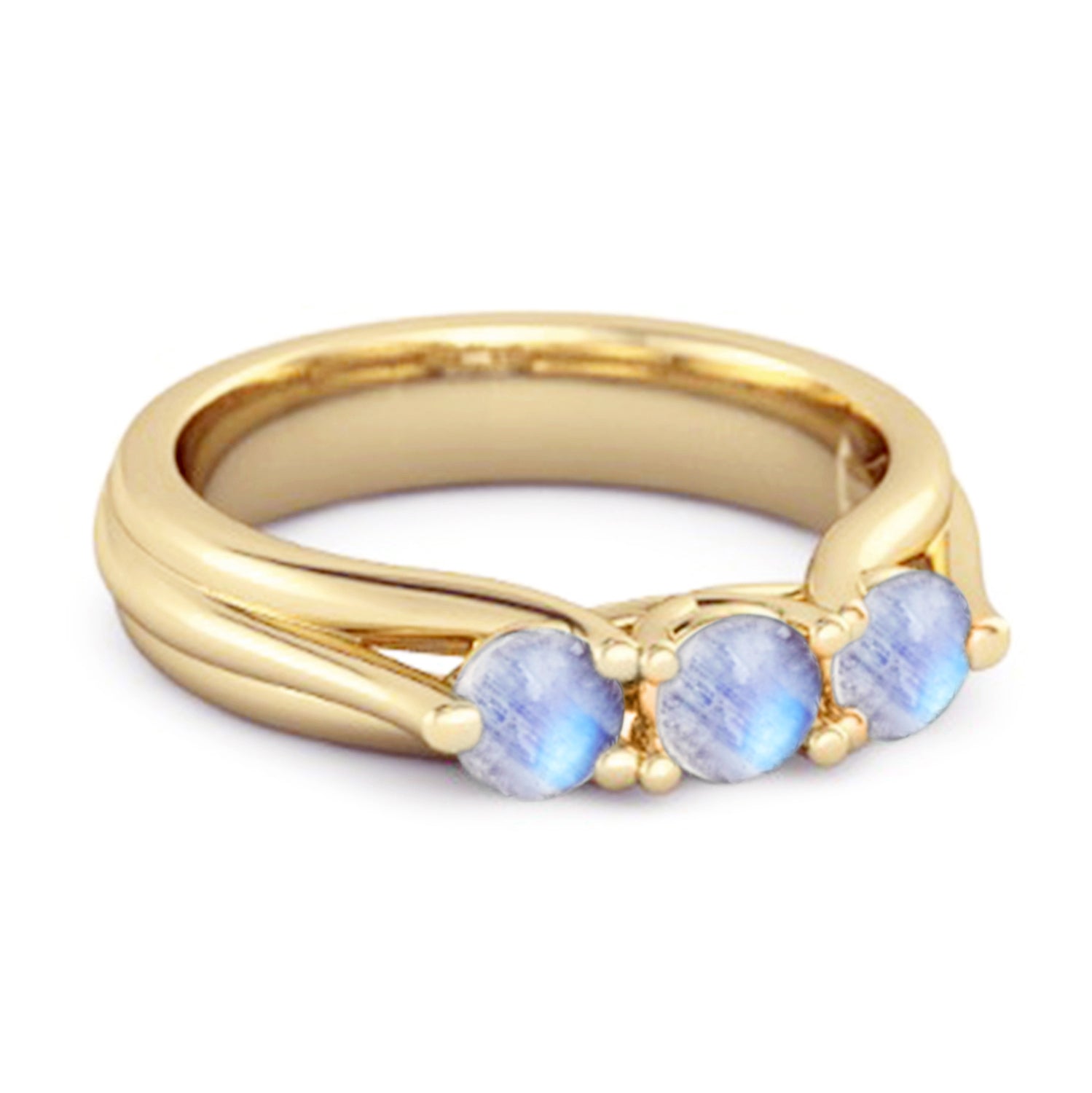 Three Stone Ring – Sterling Silver
