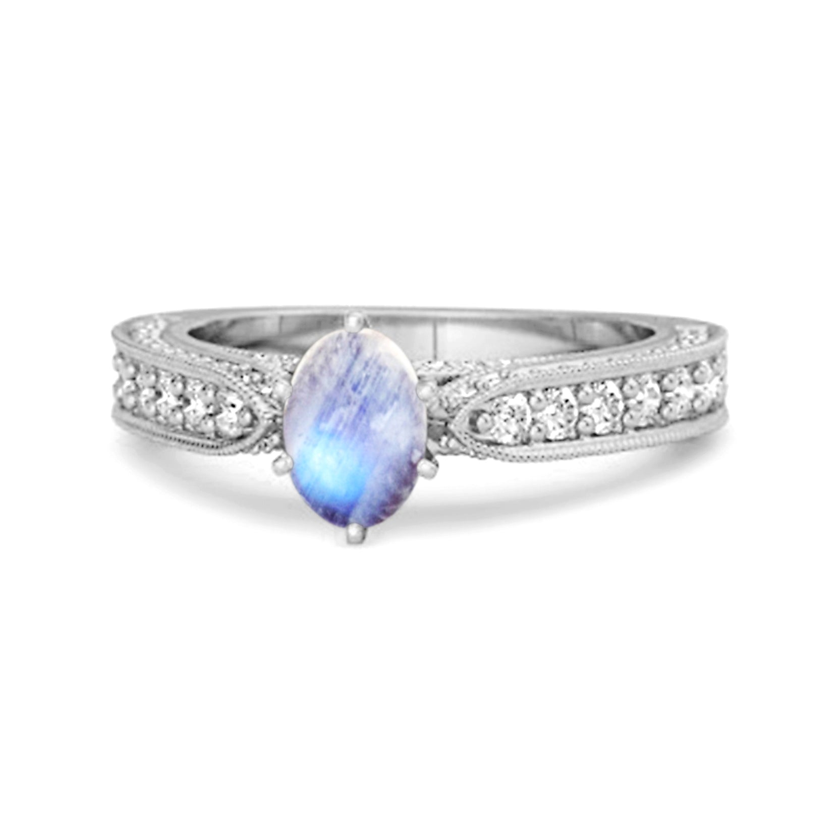 Moonstone ring