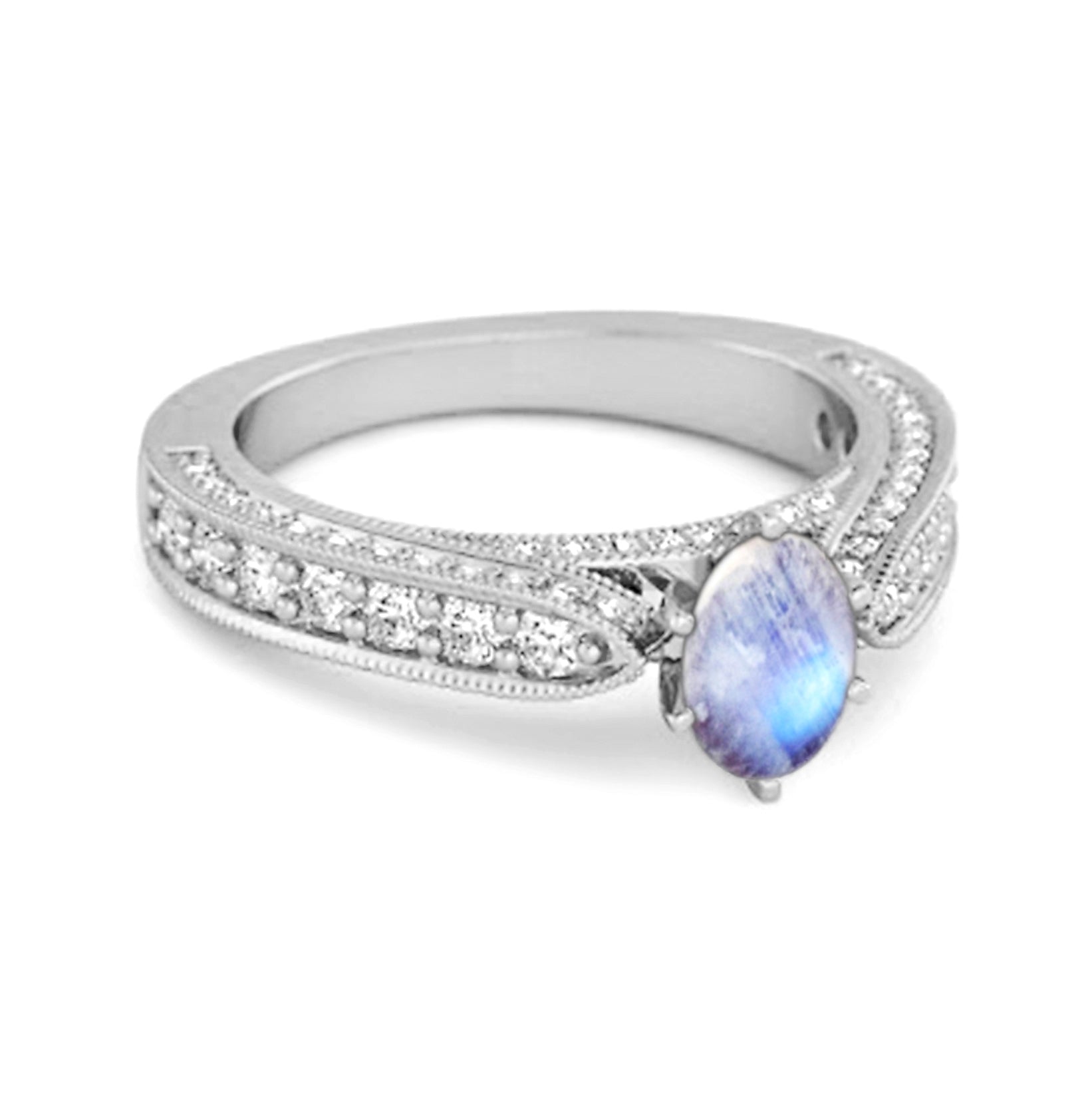 Moonstone ring