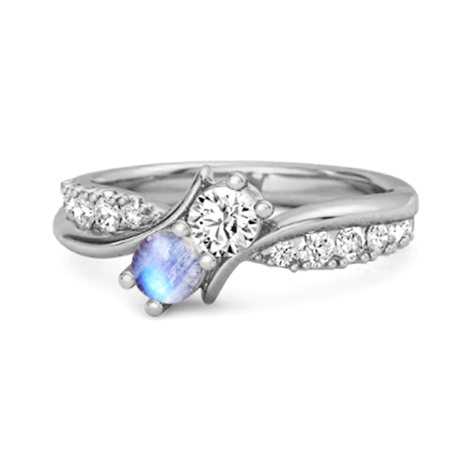 Moonstone ring