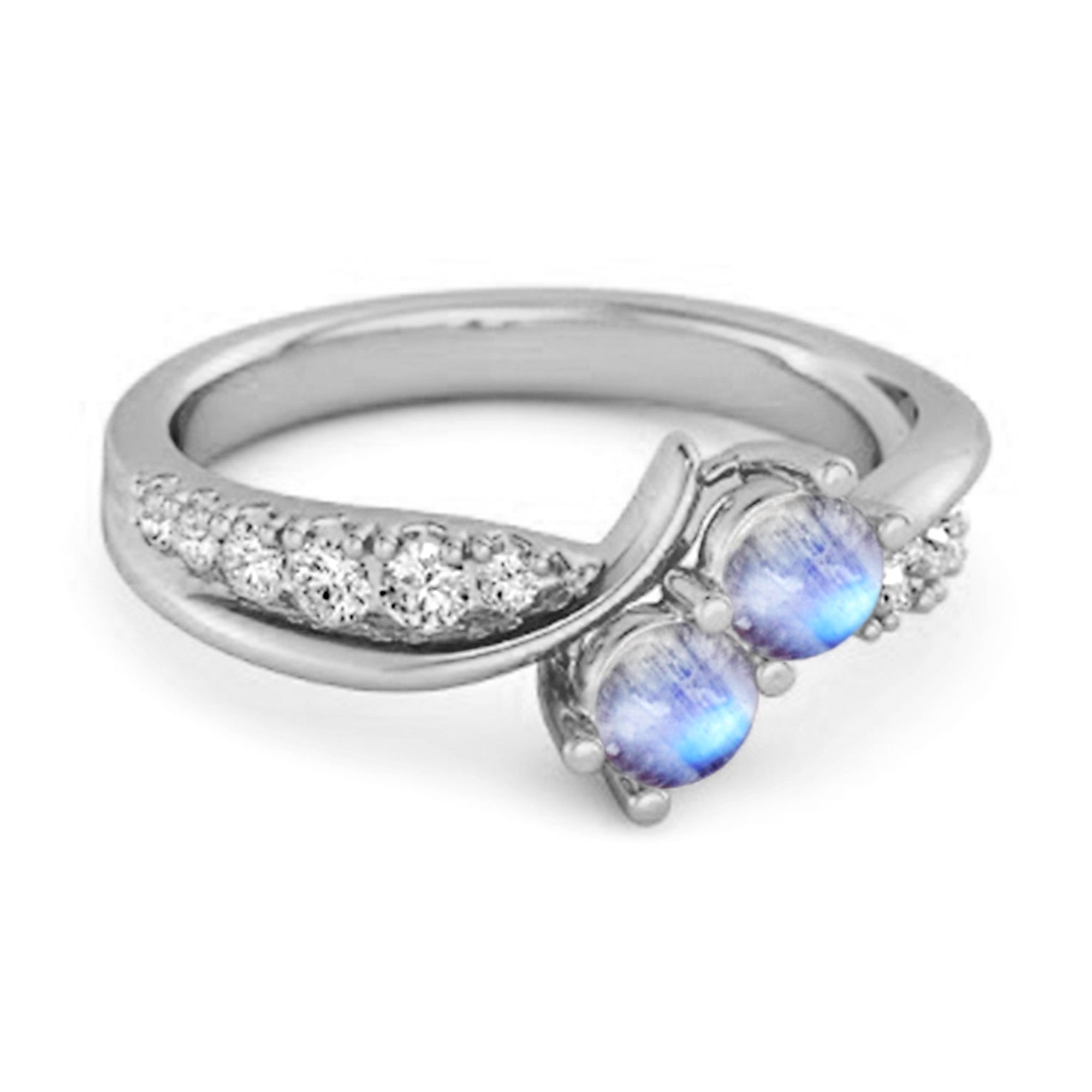 Moonstone ring