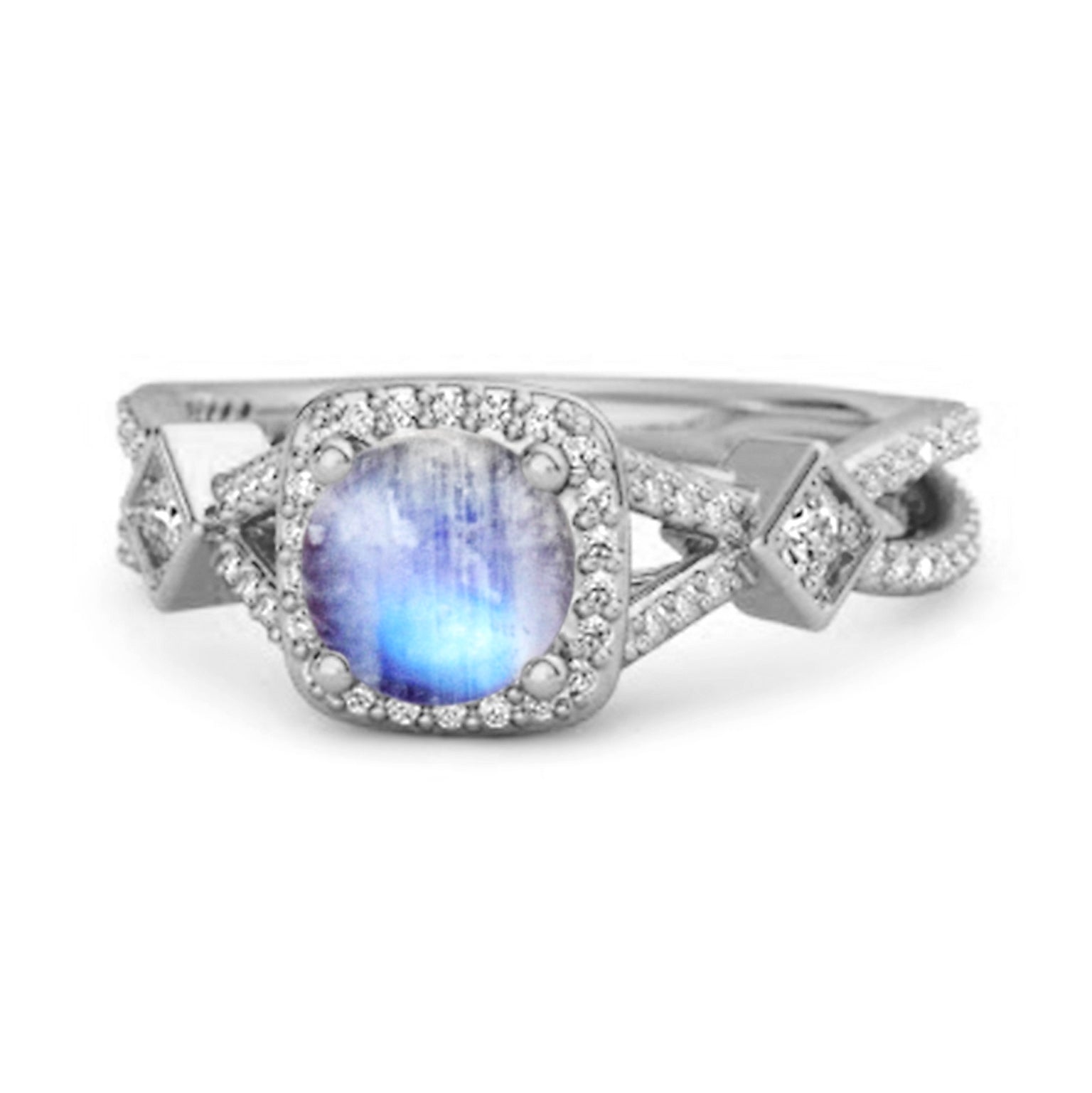 Moonstone ring