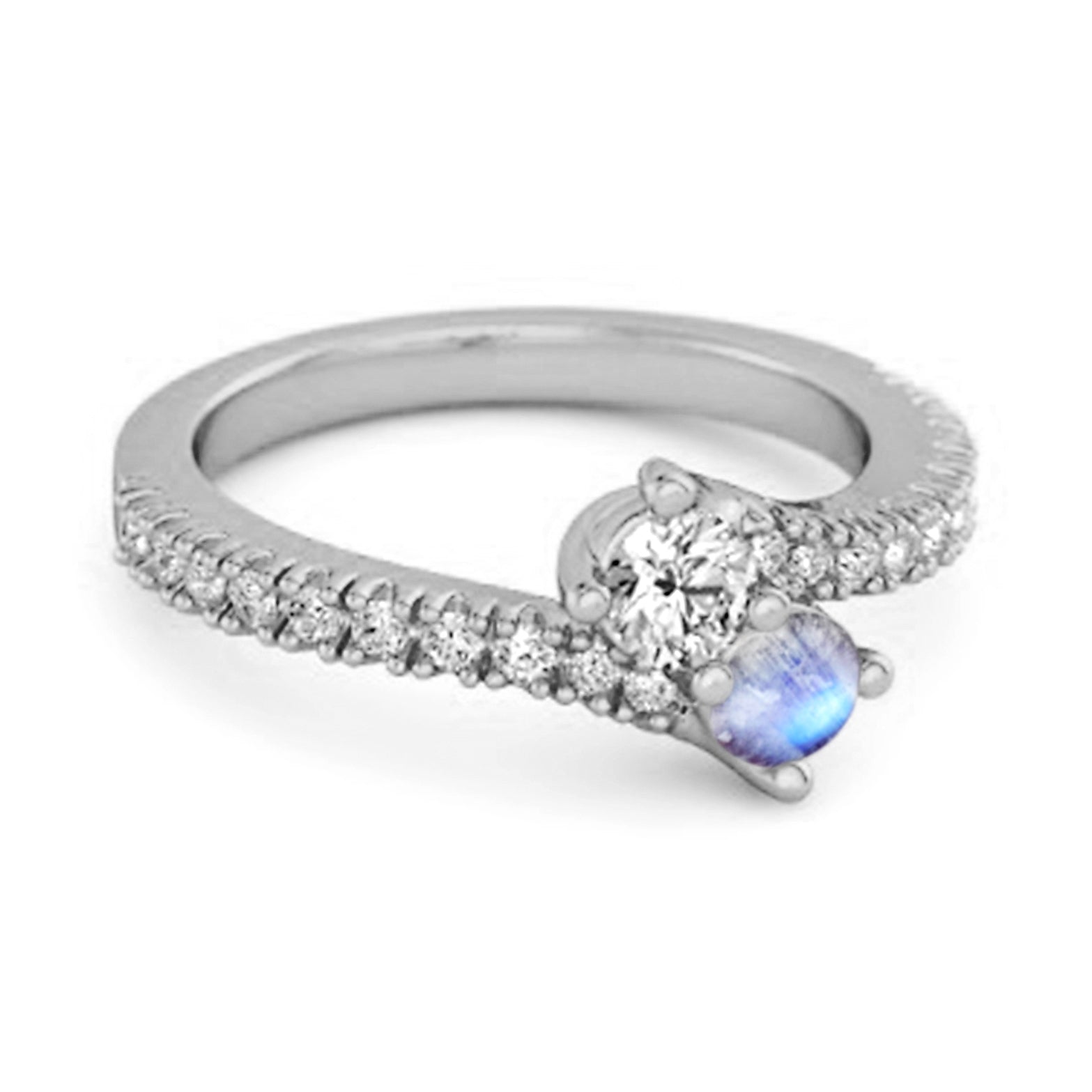 Moonstone ring