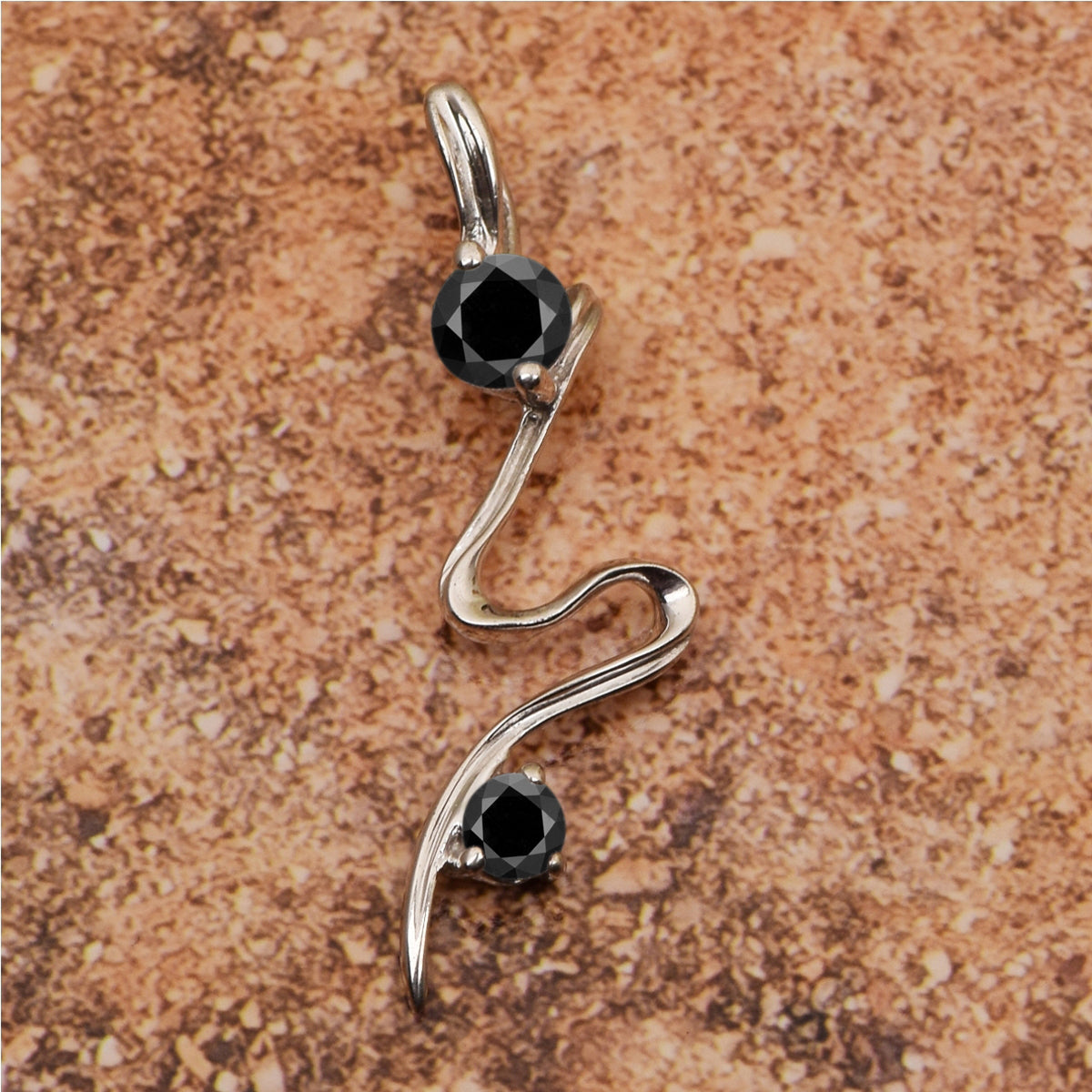 Single Line Multi Choice Gemstone Pendant