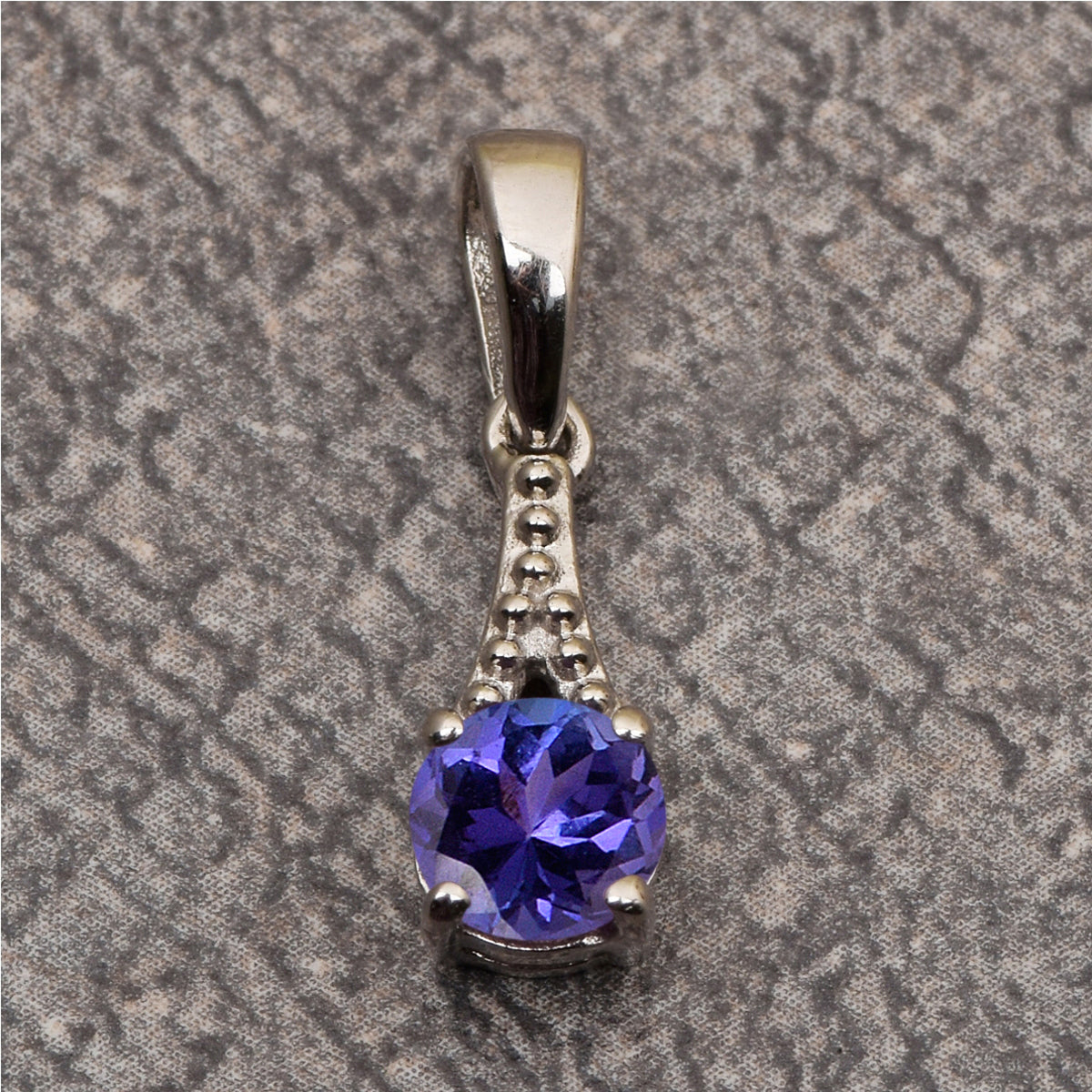 Tiny Drop Multi Choice Gemstone Pendant