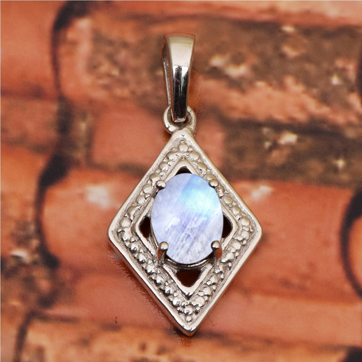 Celtic Style Multi Choice Gemstone Pendant
