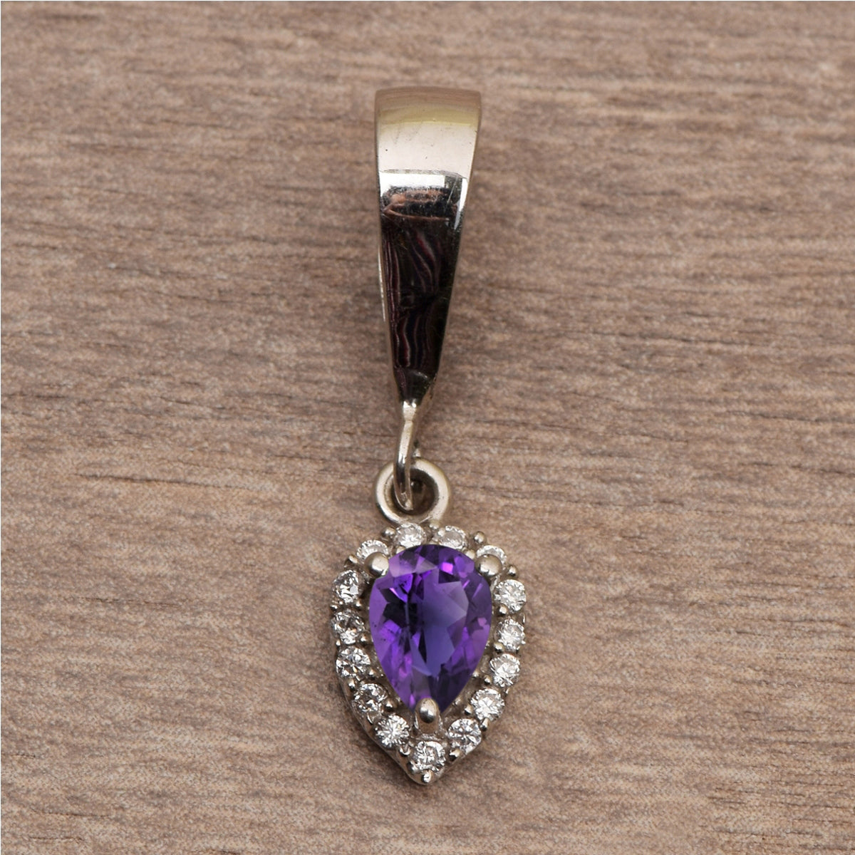 Pear Drop Multi Choice Gemstone Pendant