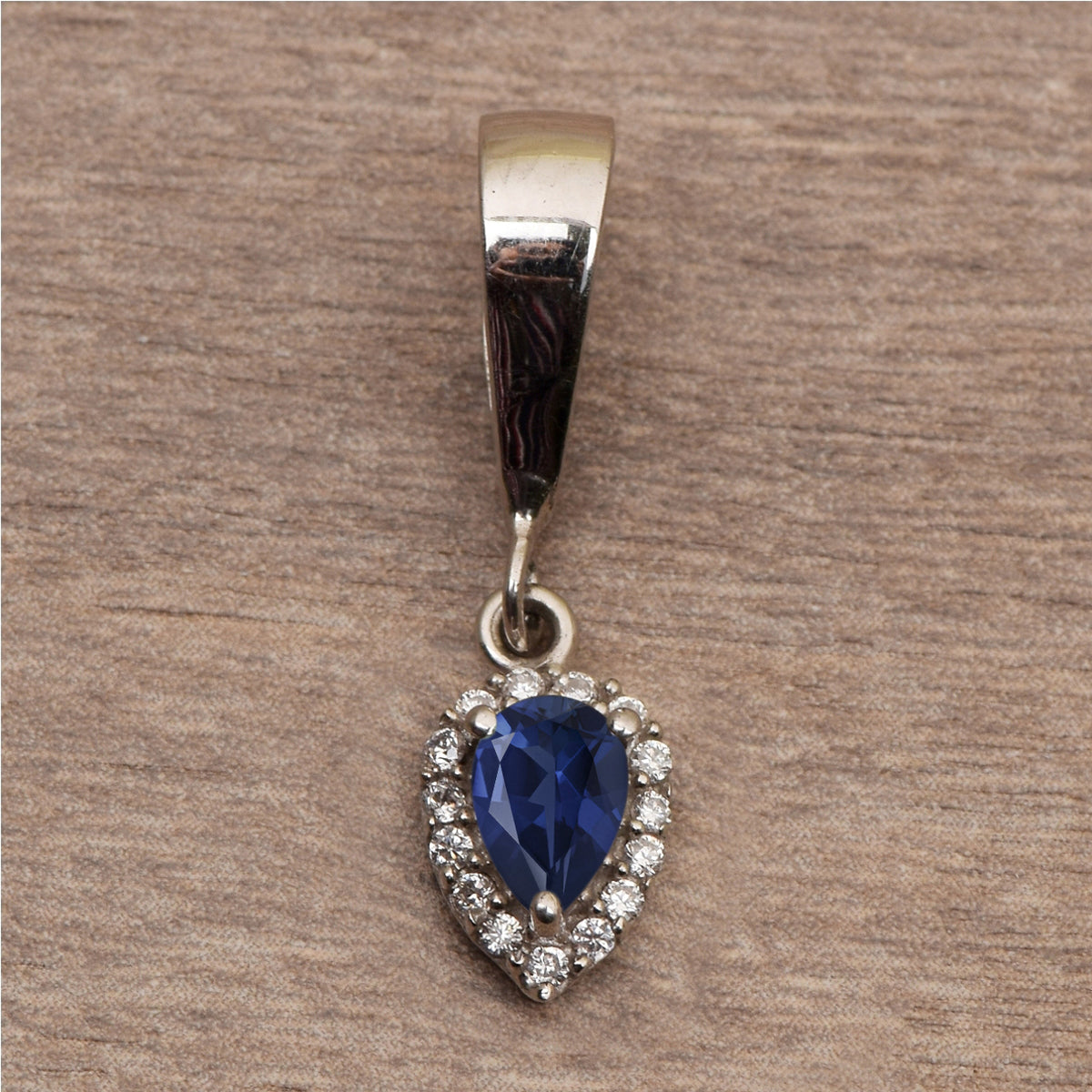 Pear Drop Multi Choice Gemstone Pendant