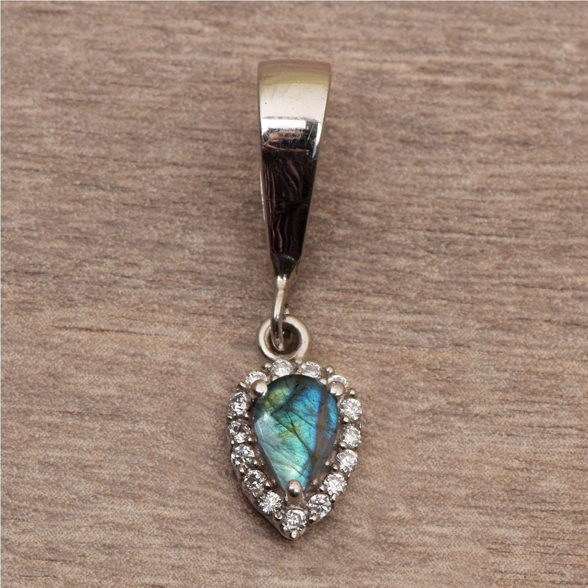 Pear Drop Multi Choice Gemstone Pendant