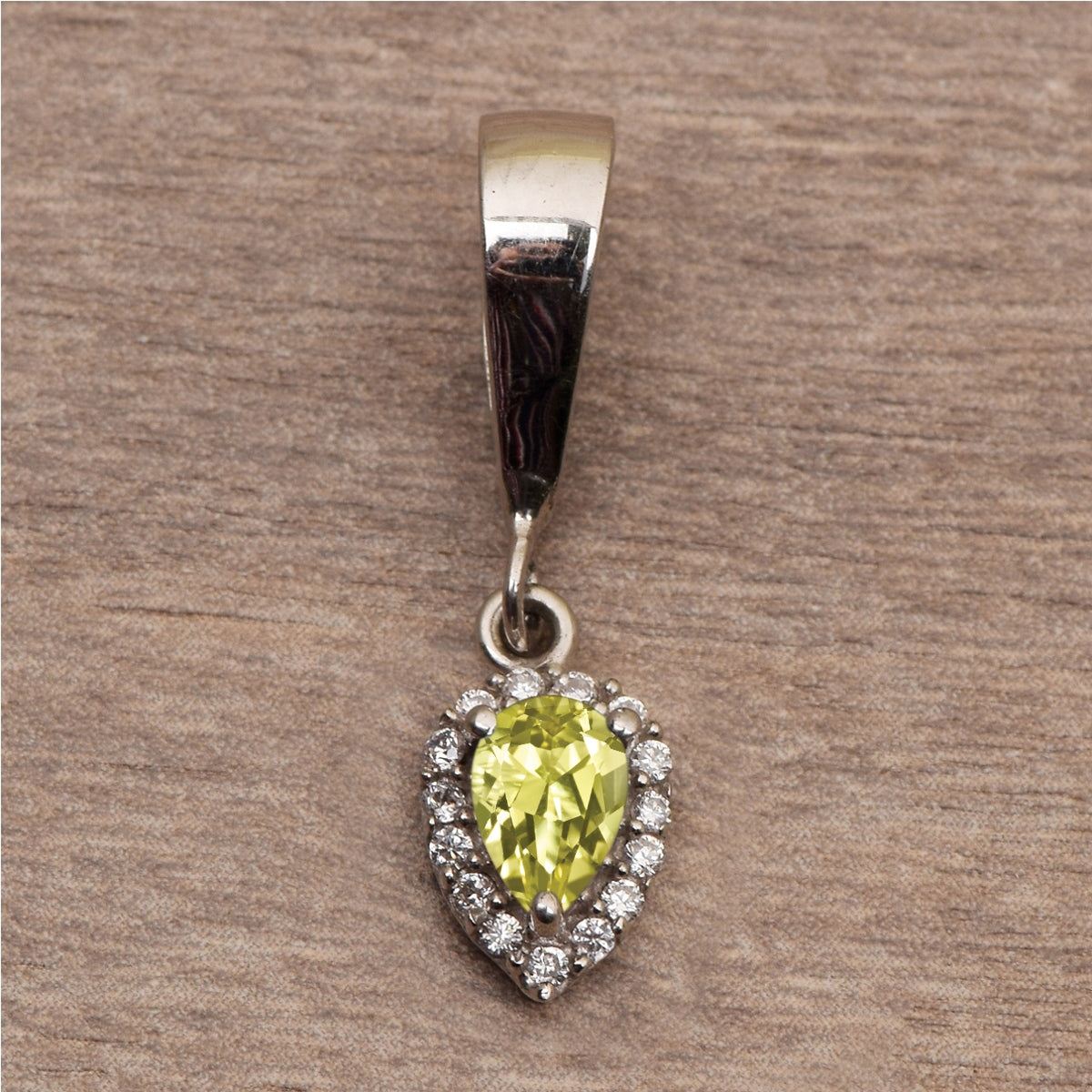 Pear Drop Multi Choice Gemstone Pendant