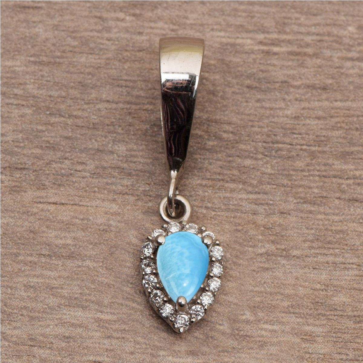 Pear Drop Multi Choice Gemstone Pendant