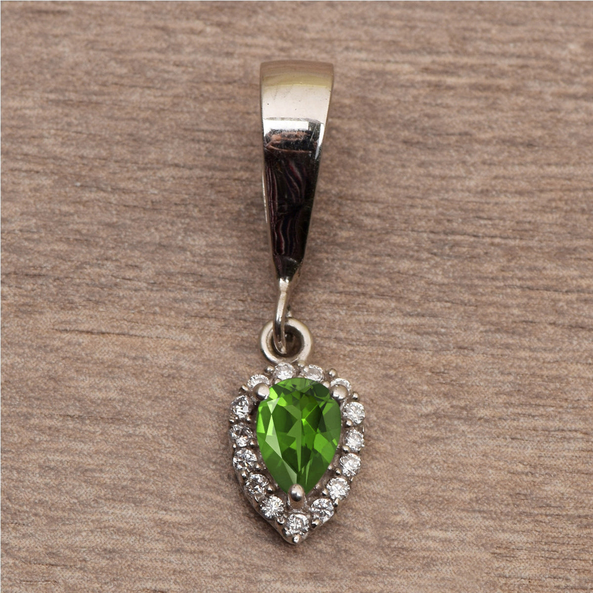 Pear Drop Multi Choice Gemstone Pendant