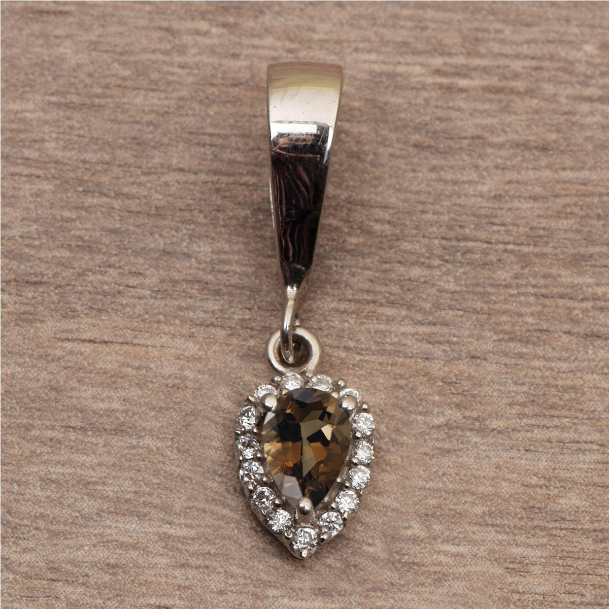 Pear Drop Multi Choice Gemstone Pendant