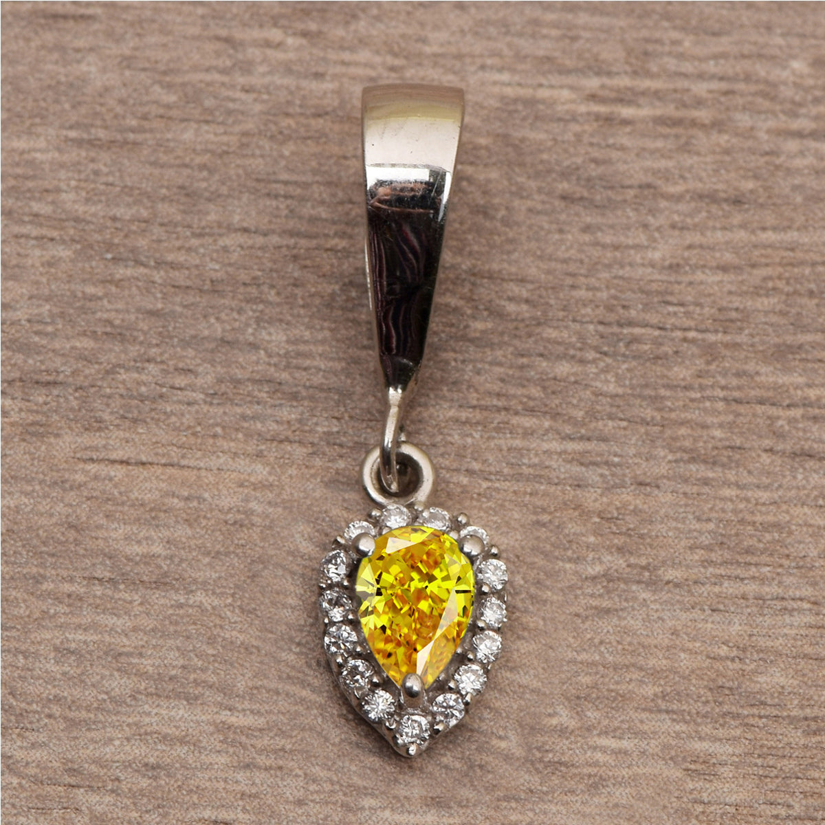 Pear Drop Multi Choice Gemstone Pendant