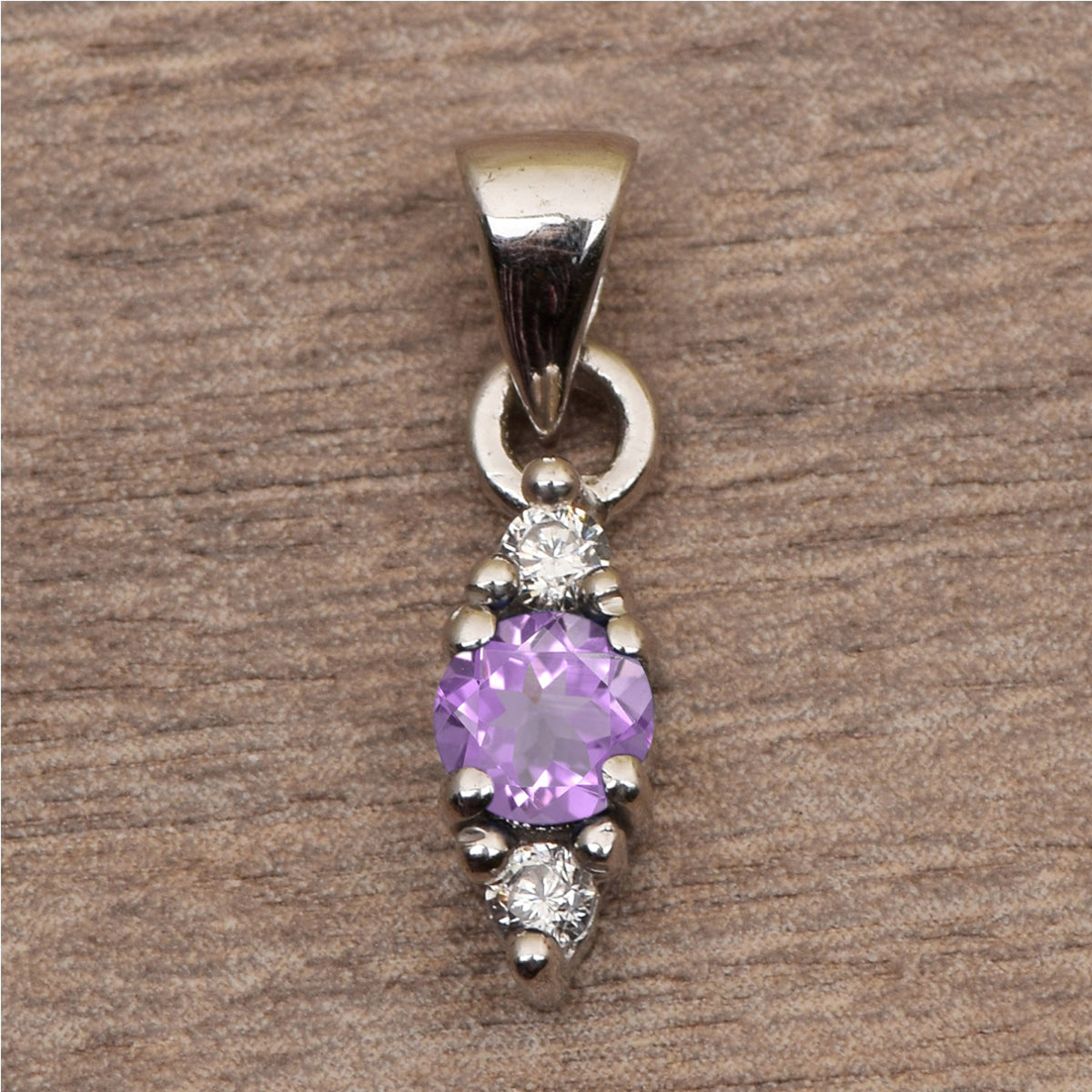 Three Stone Multi Choice Gemstone Pendant