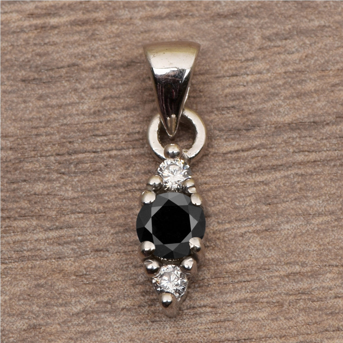 Three Stone Multi Choice Gemstone Pendant