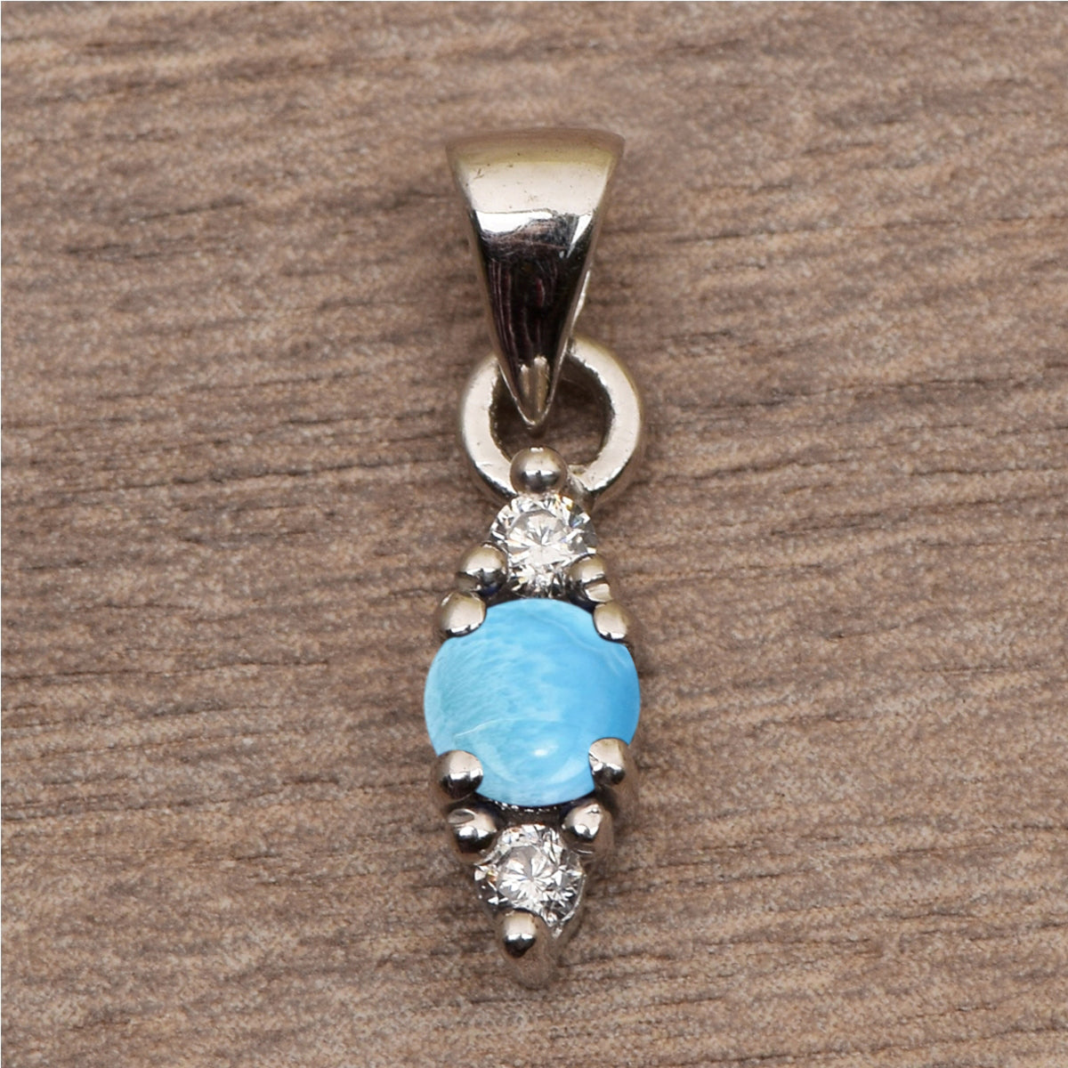 Three Stone Multi Choice Gemstone Pendant