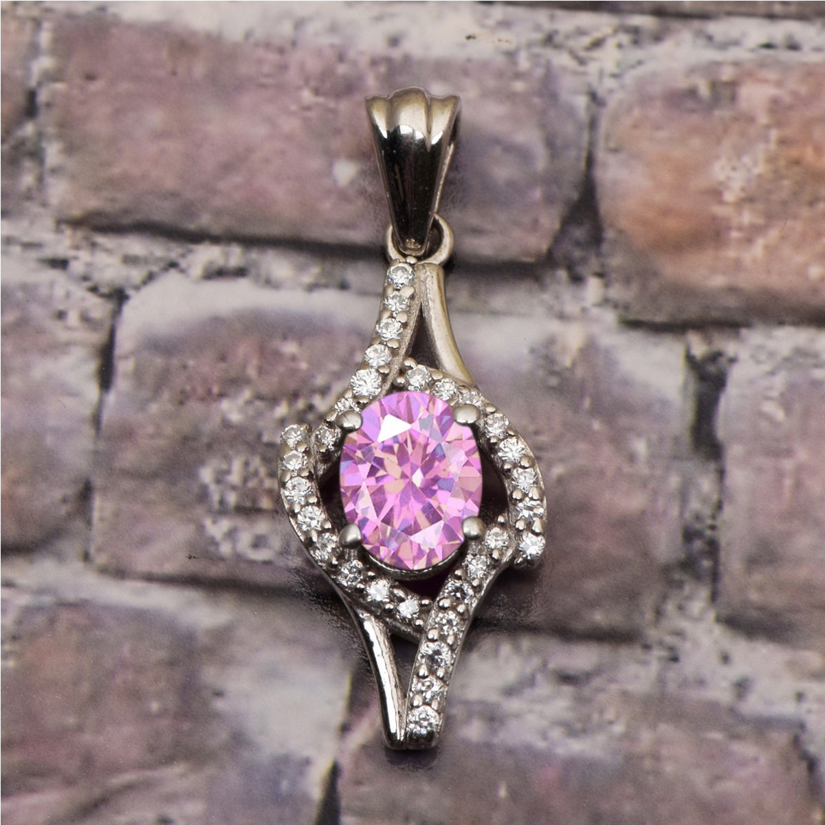 Art Deco Multi Choice Gemstone Pendant