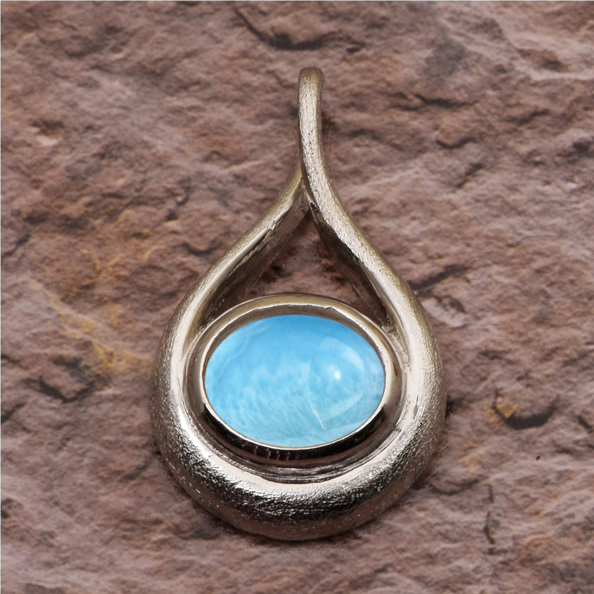 Celtic Style Round Cut Multi Choice Gemstone Pendant