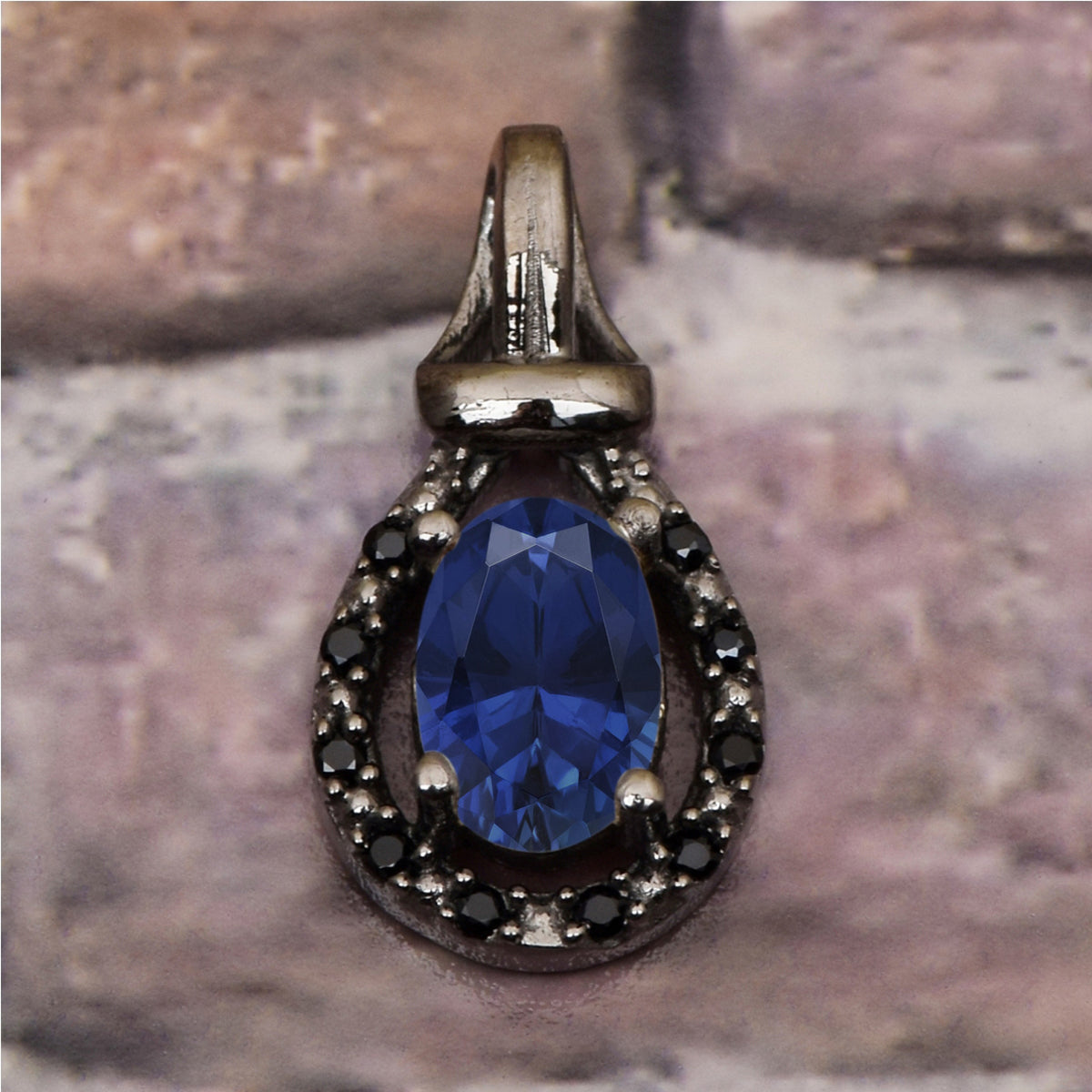 Art Noveu Multi Choice Gemstone Pendant