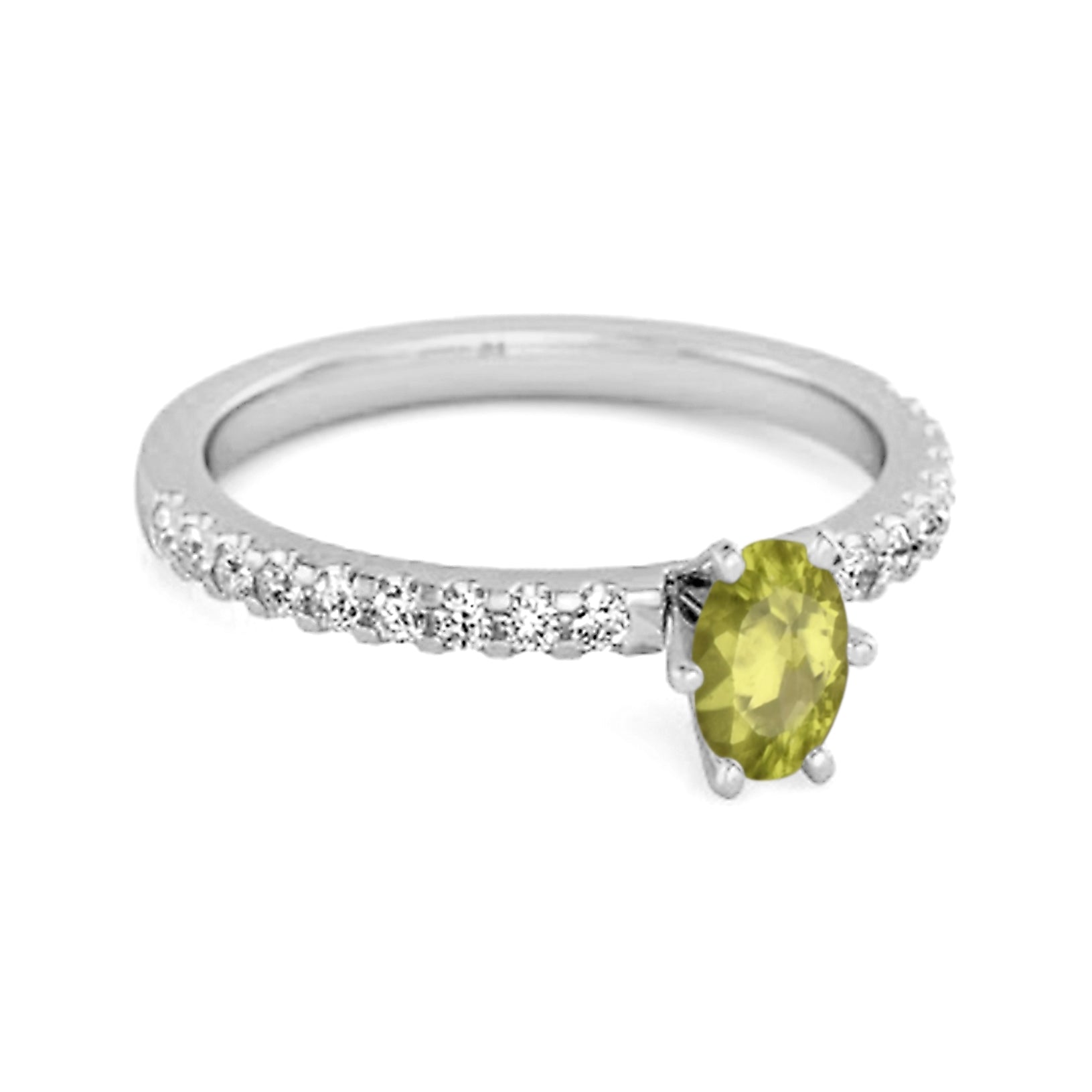 Peridot ring
