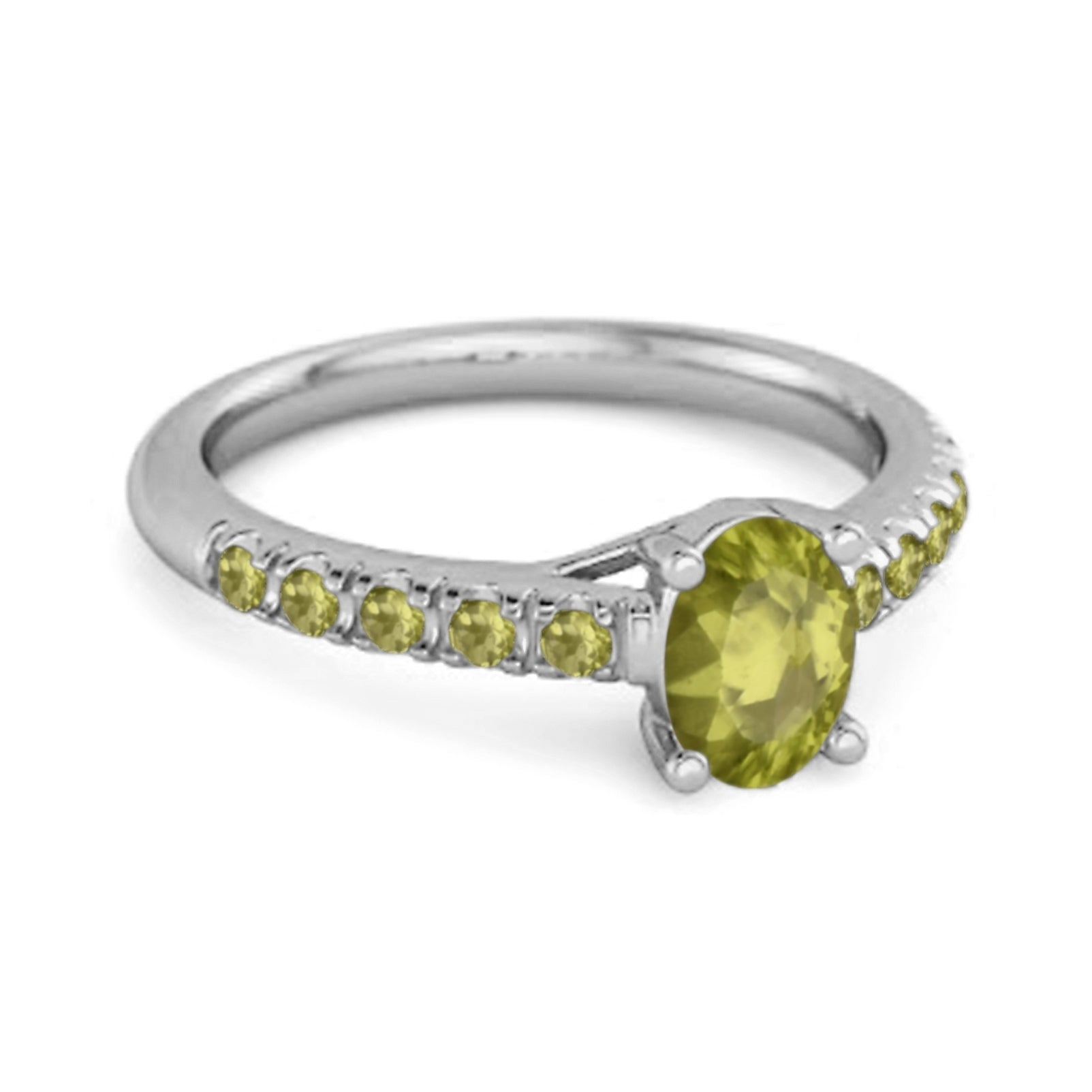 Peridot ring