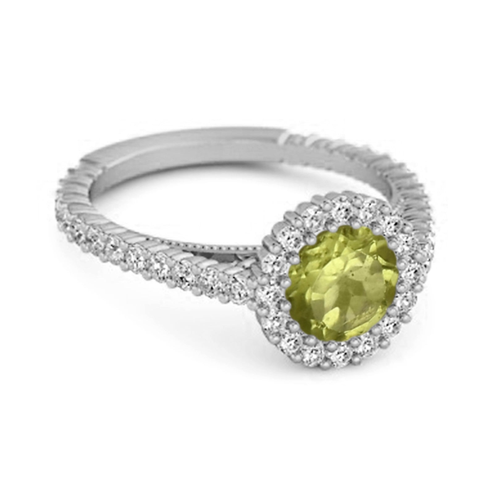 Peridot ring