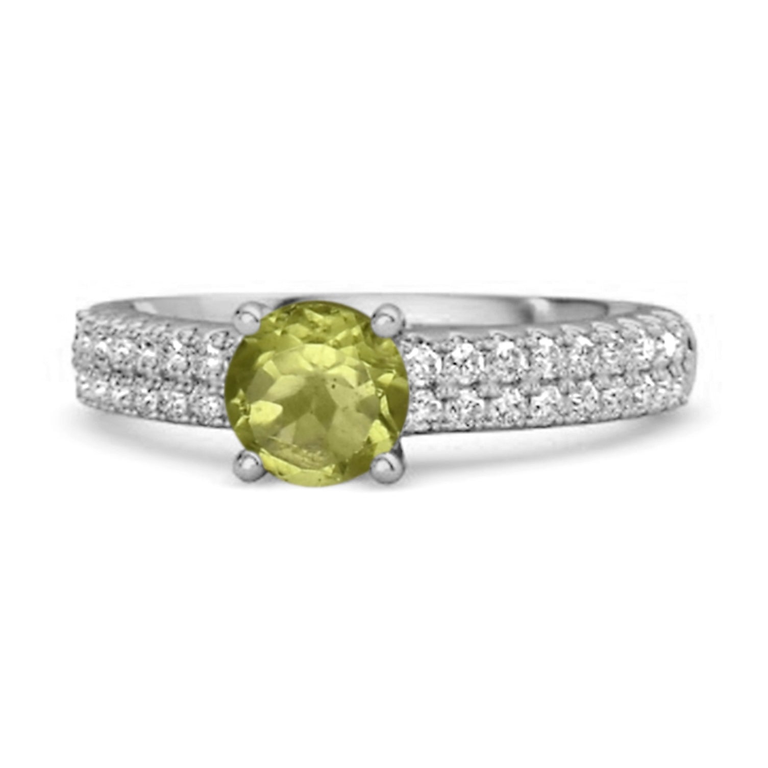 Peridot ring