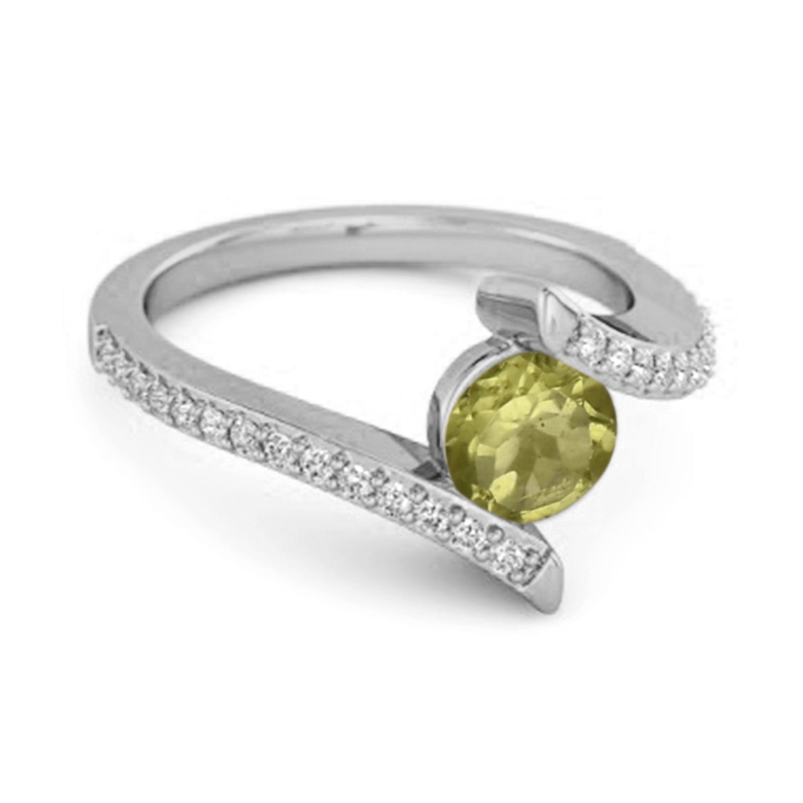 Peridot ring