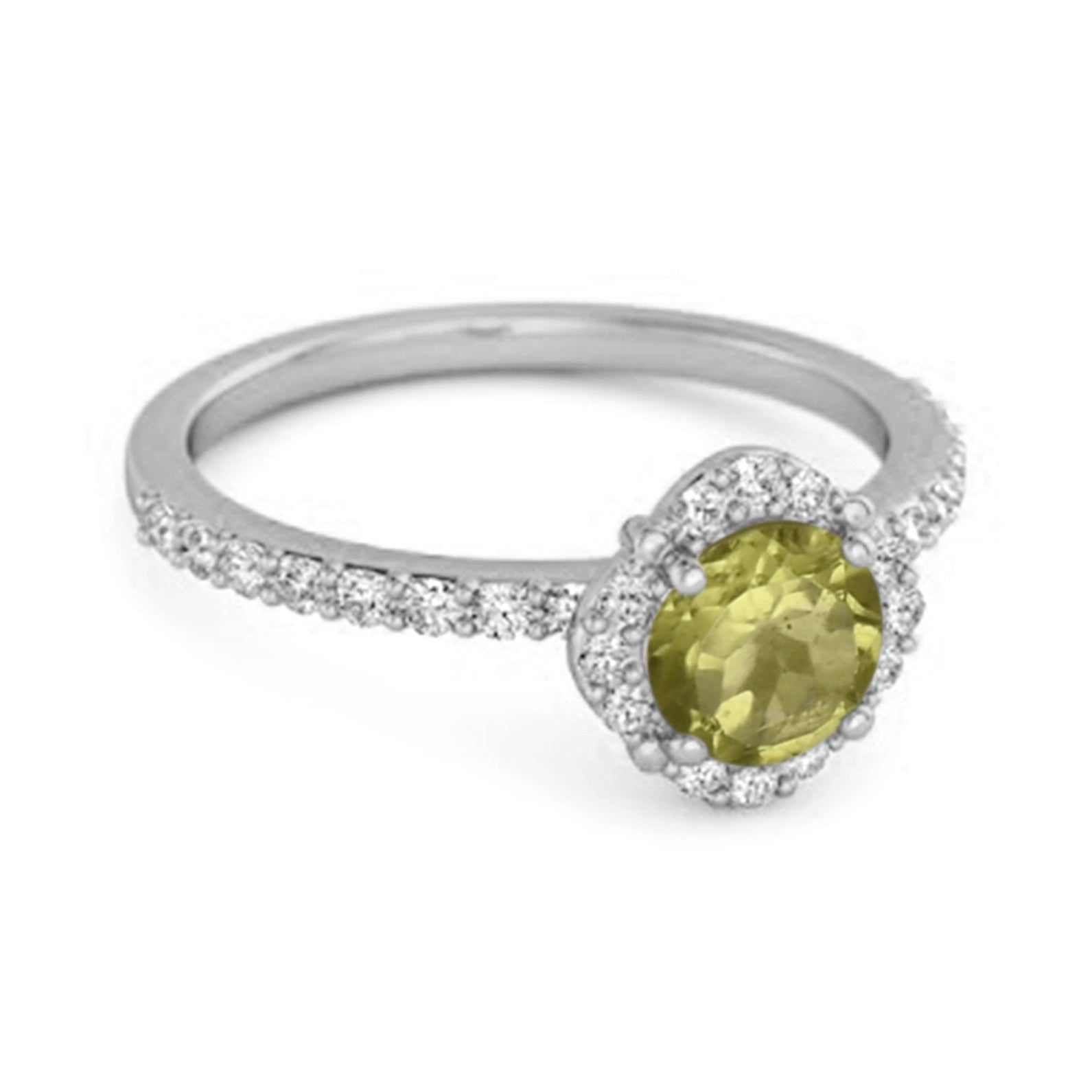 Peridot ring